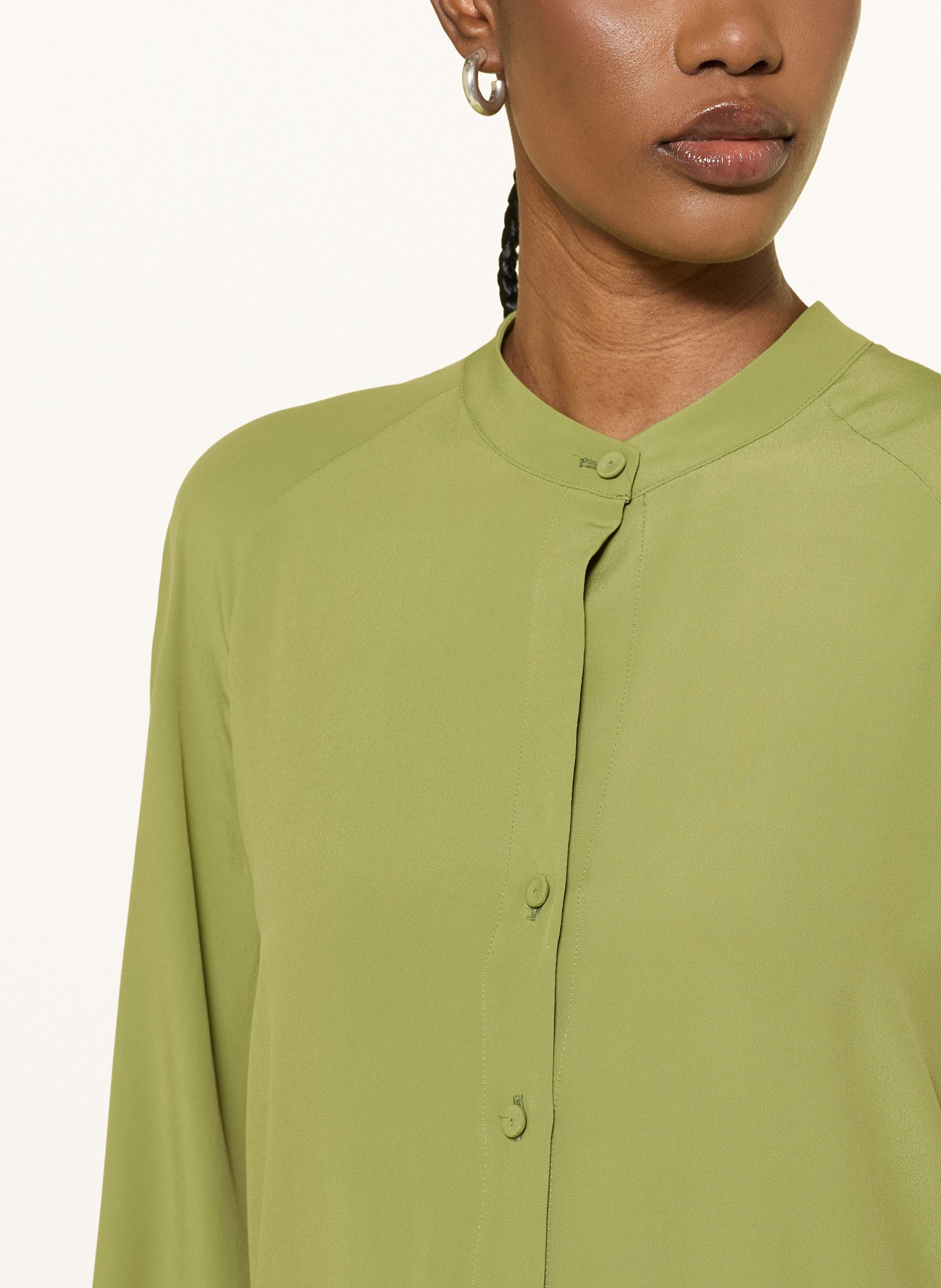 LUISA CERANO blouse: LIGHT GREEN
