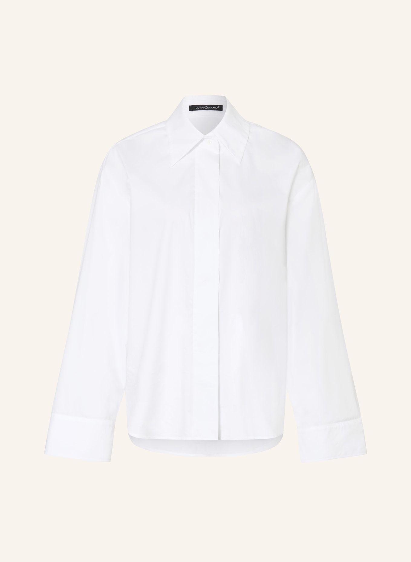 LUISA CERANO blouse: WHITE