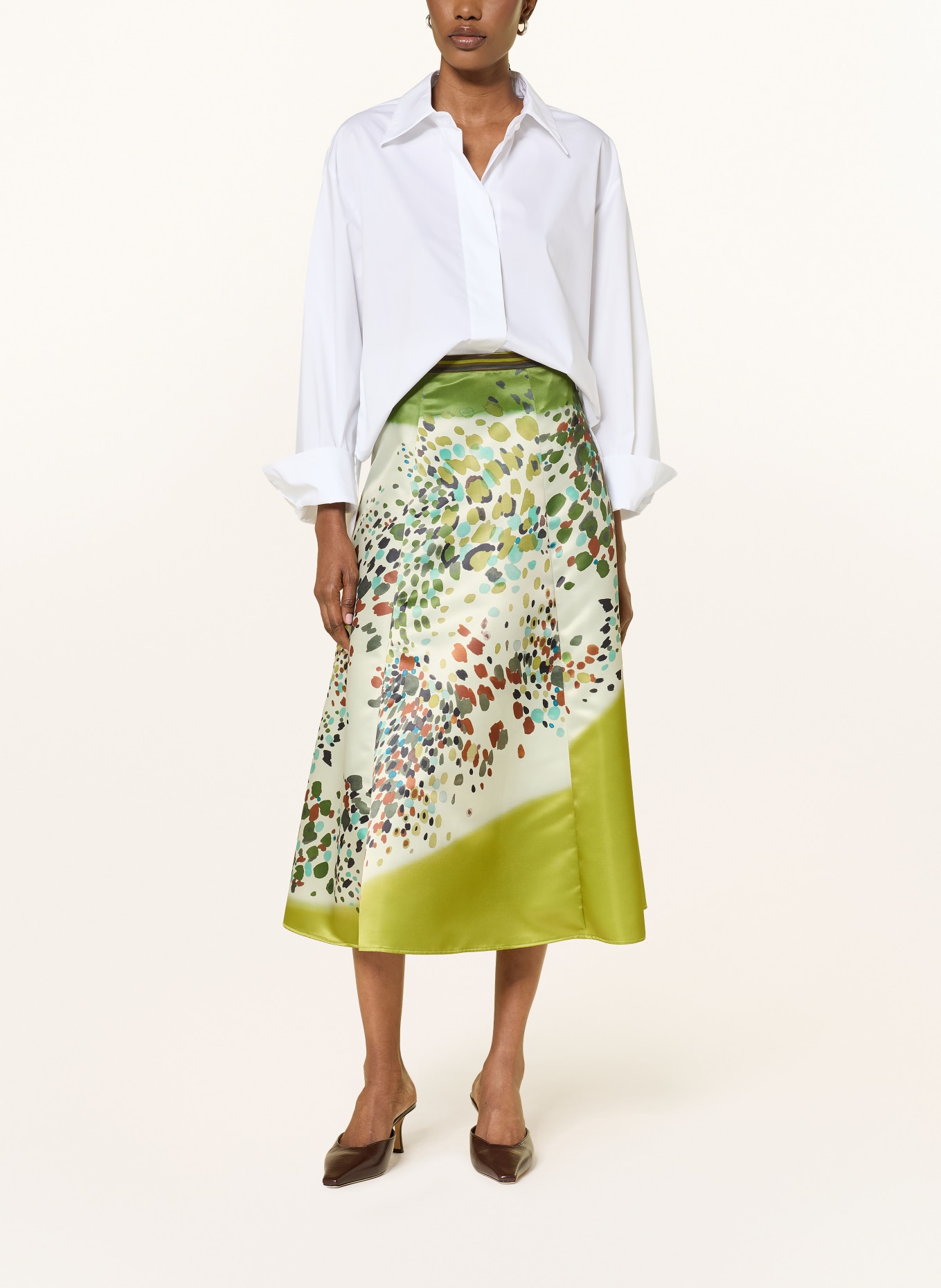 LUISA CERANO blouse: WHITE