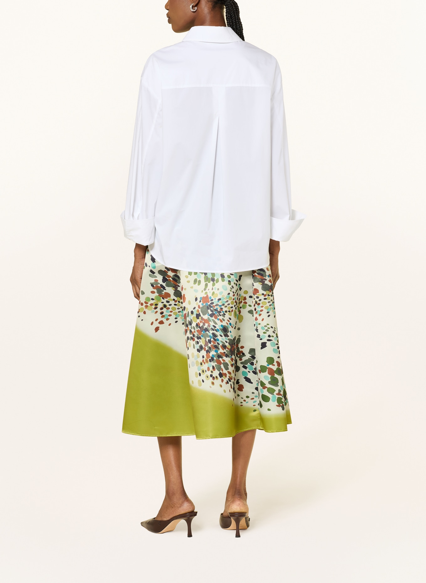 LUISA CERANO blouse: WHITE
