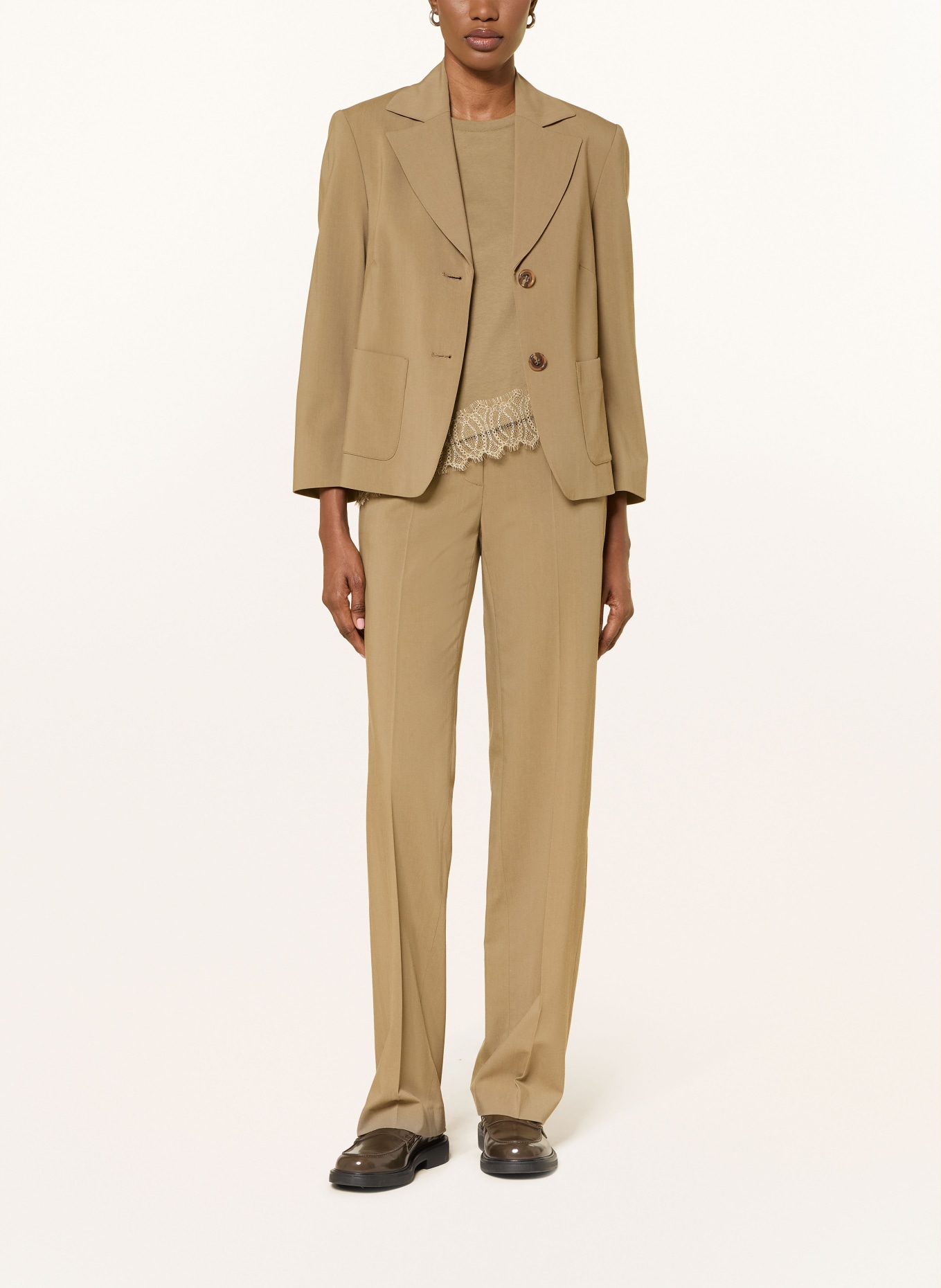 LUISA CERANO blazer: KHAKI