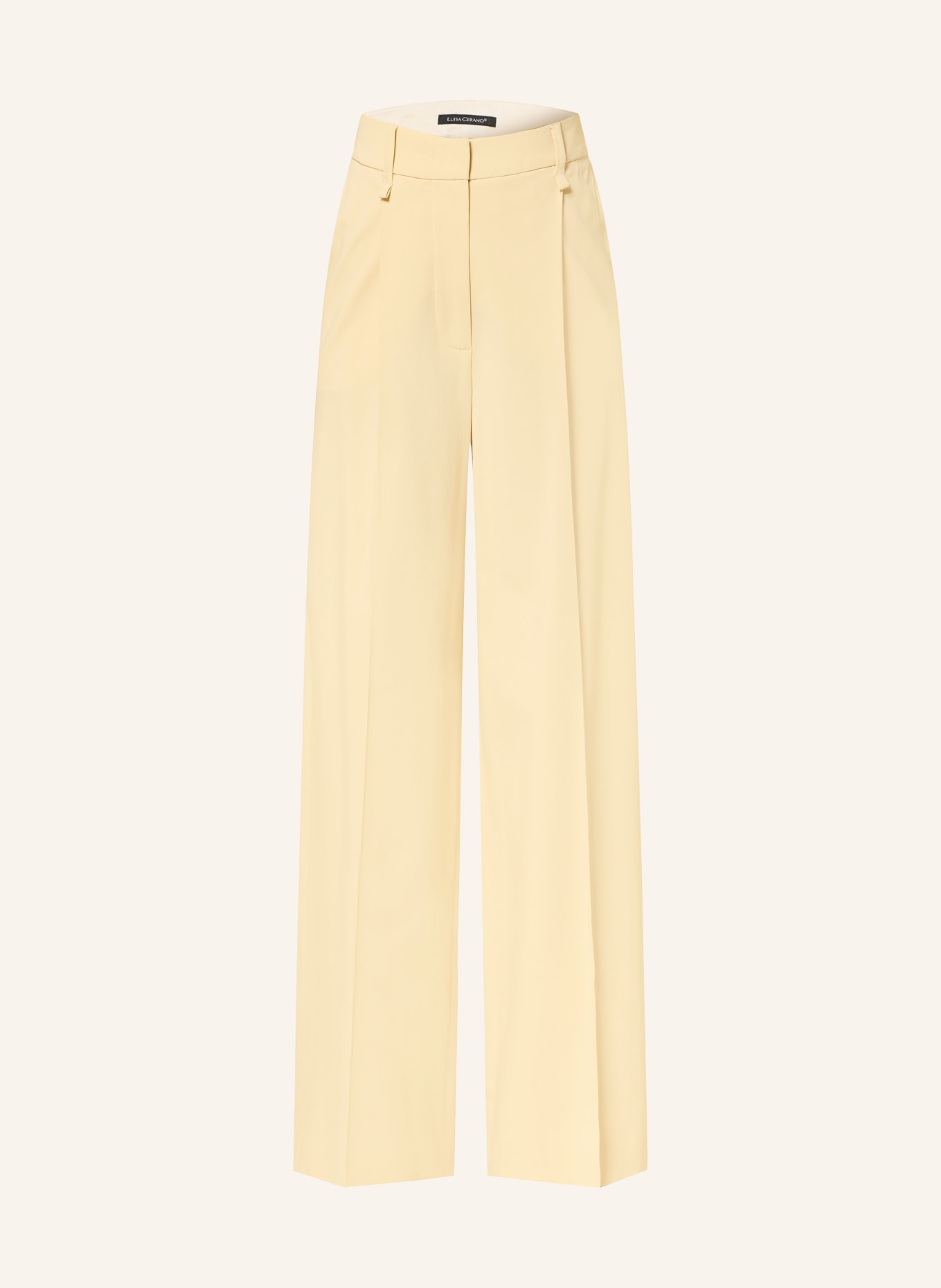 LUISA CERANO Marlene pants: YELLOW