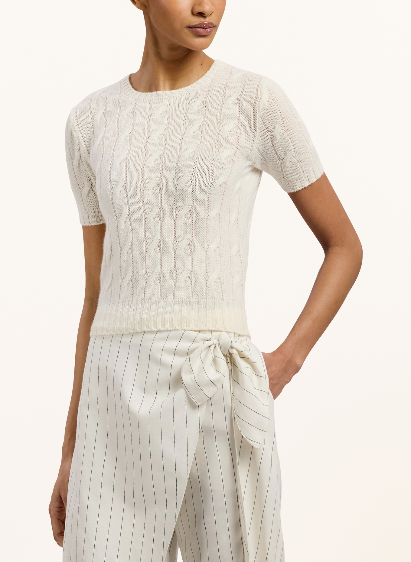 RALPH LAUREN Collection Pull en cachemire: CRÈME