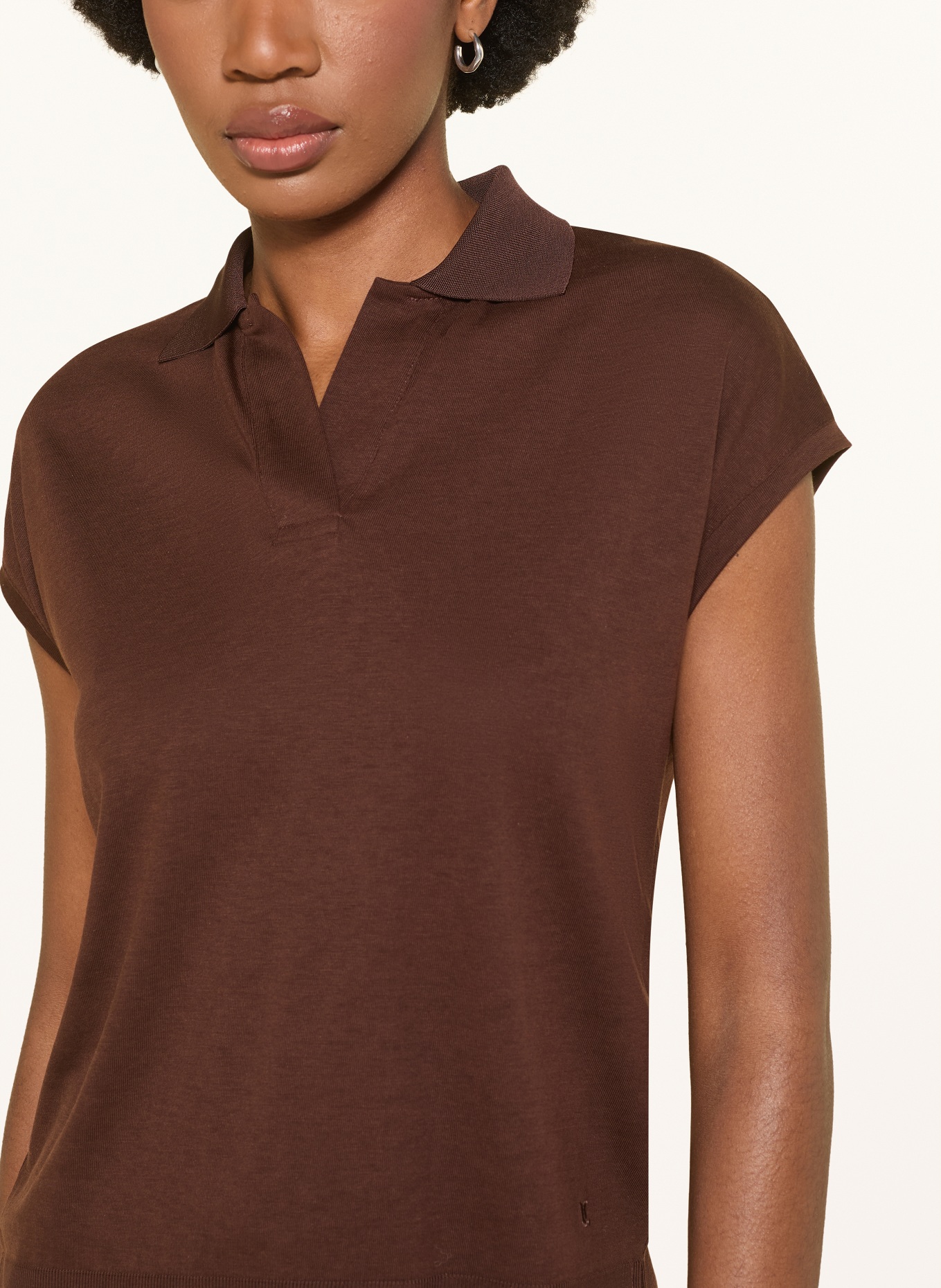 LUISA CERANO Jersey-polotröja: BRUN