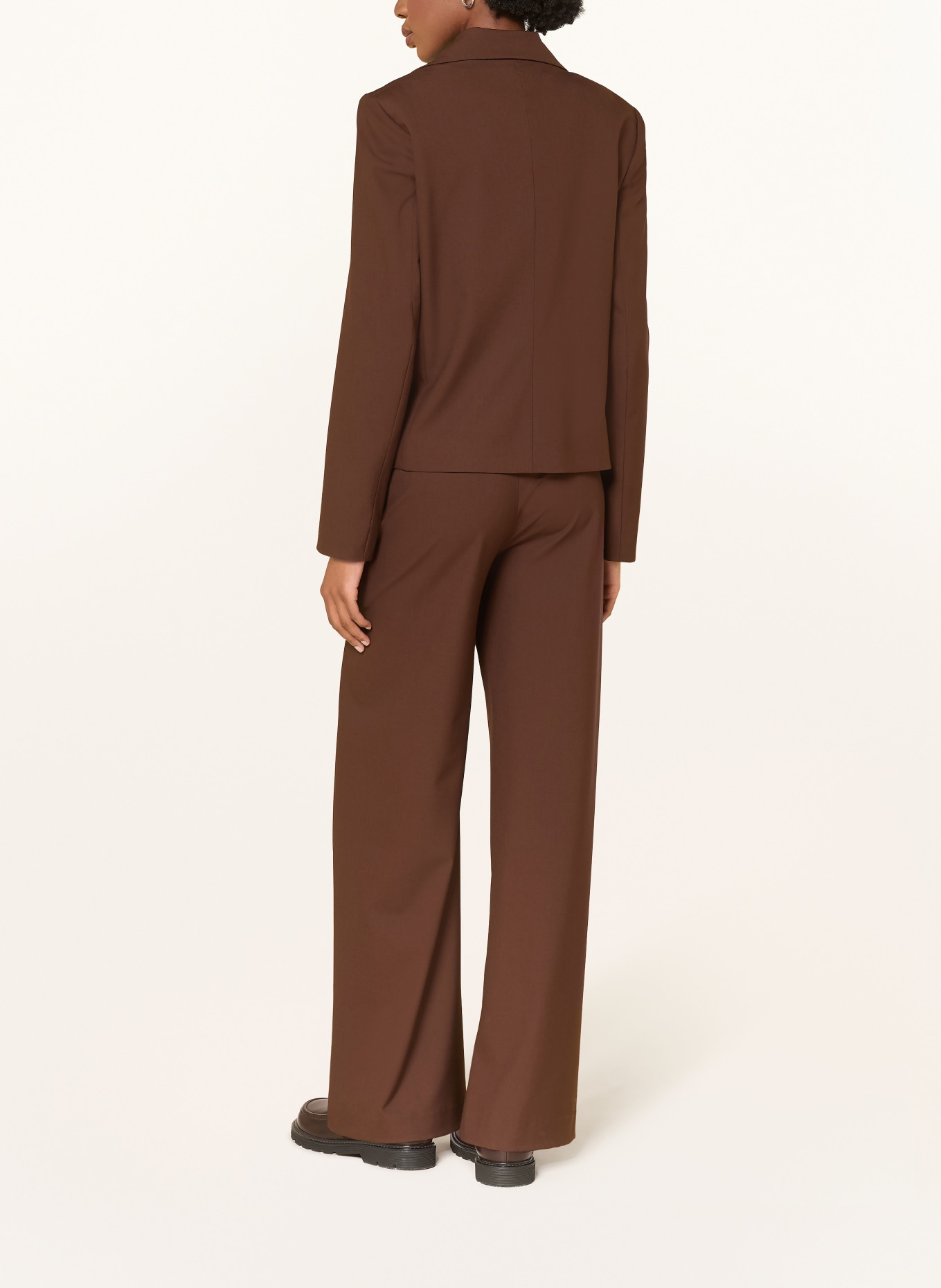 LUISA CERANO Marlene pants: DARK BROWN