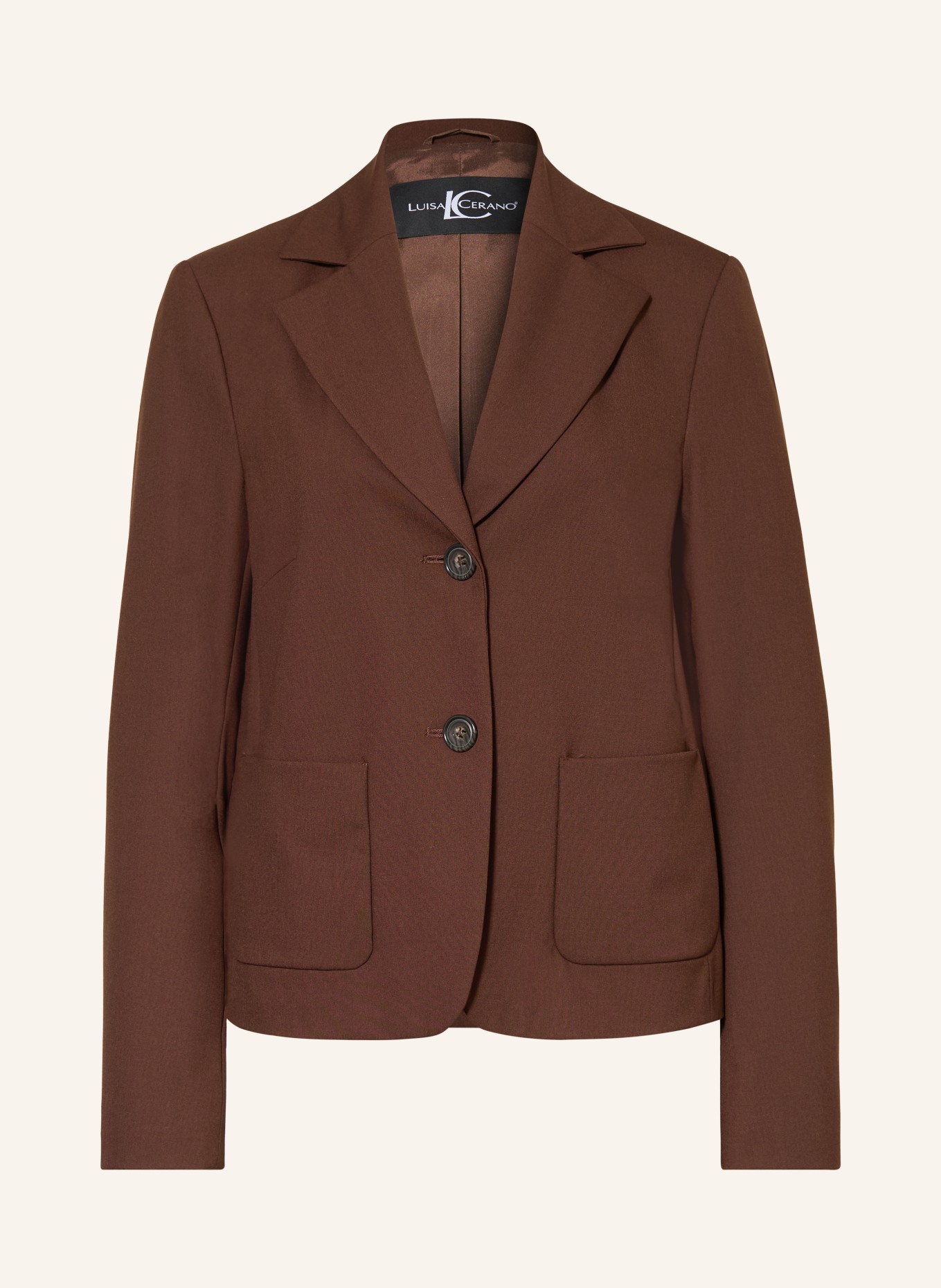 LUISA CERANO Blazer: BRAUN