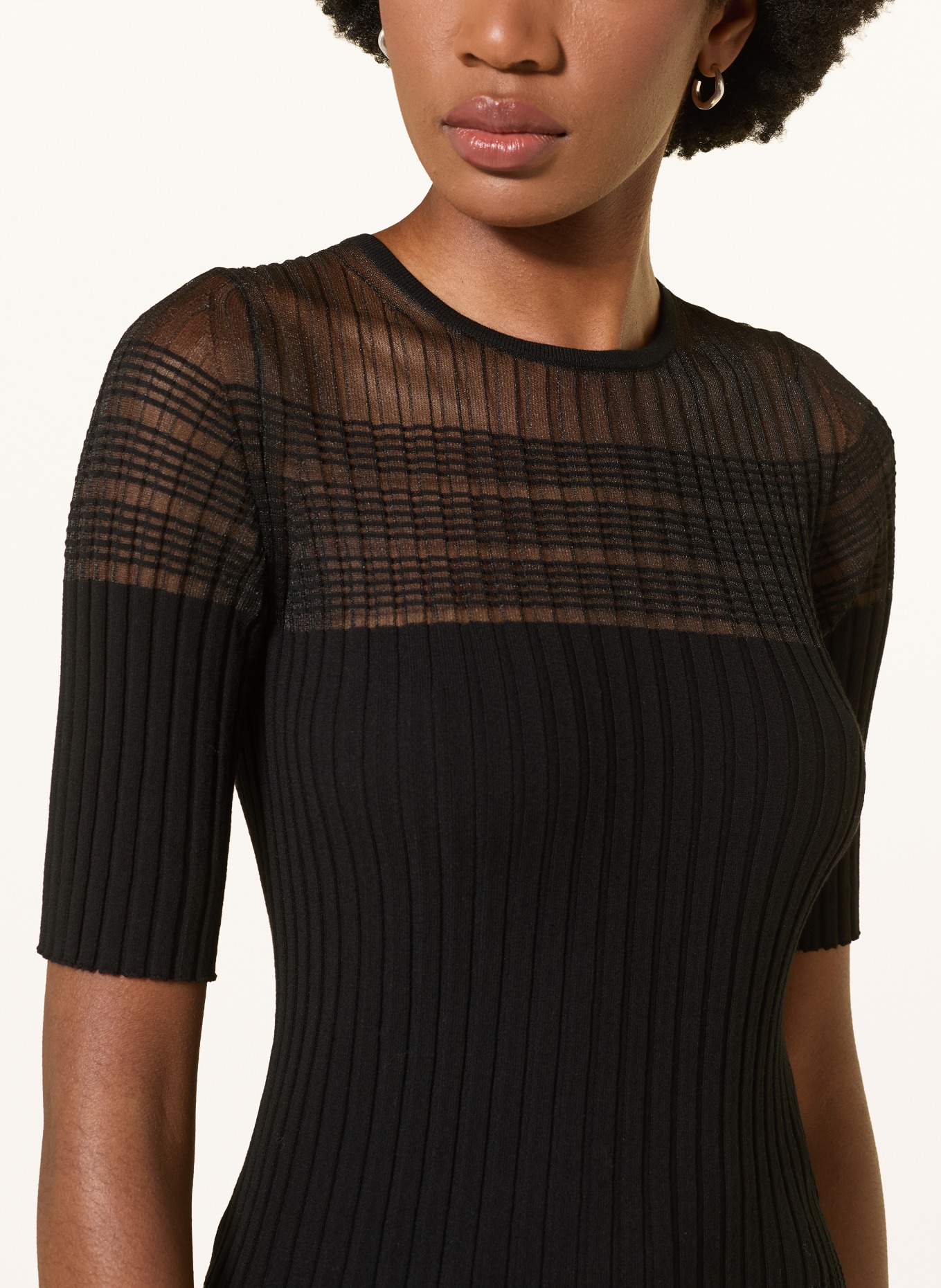 LUISA CERANO T-shirt: ZWART