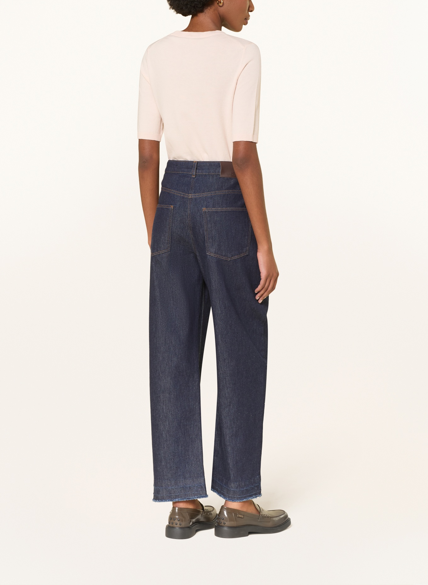 LUISA CERANO Strickshirt: CREME