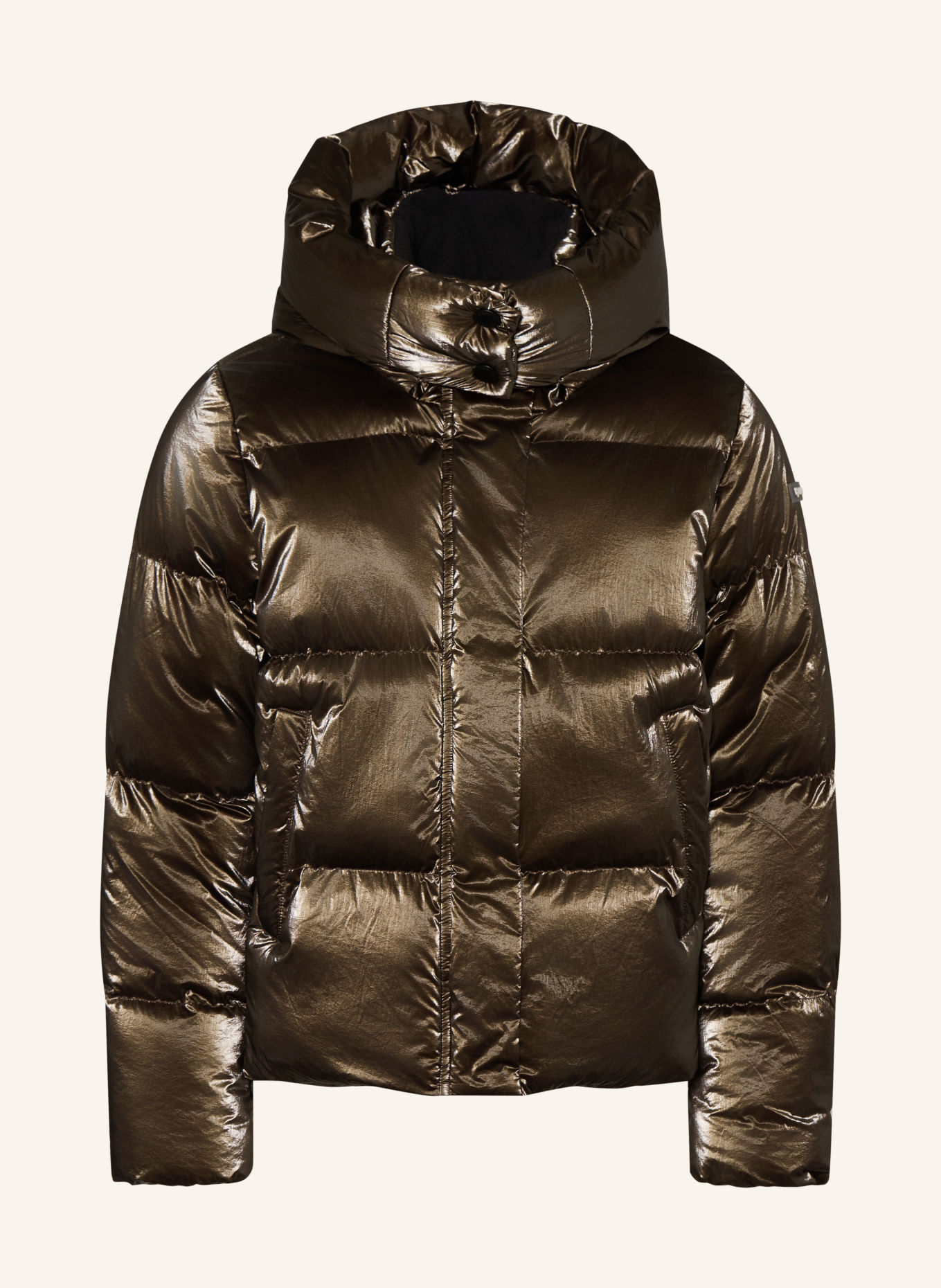 GARCIA veste matelassée: MARRON FONCÉ