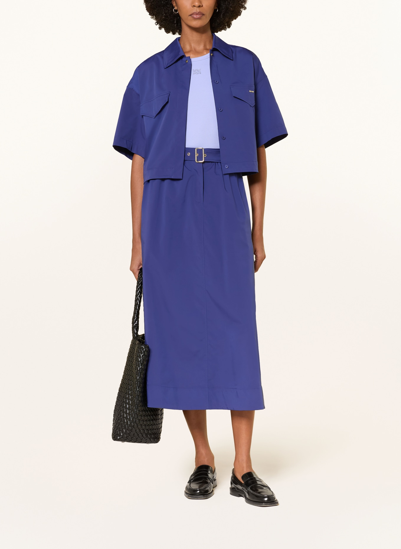 RIANI Skirt: BLUE