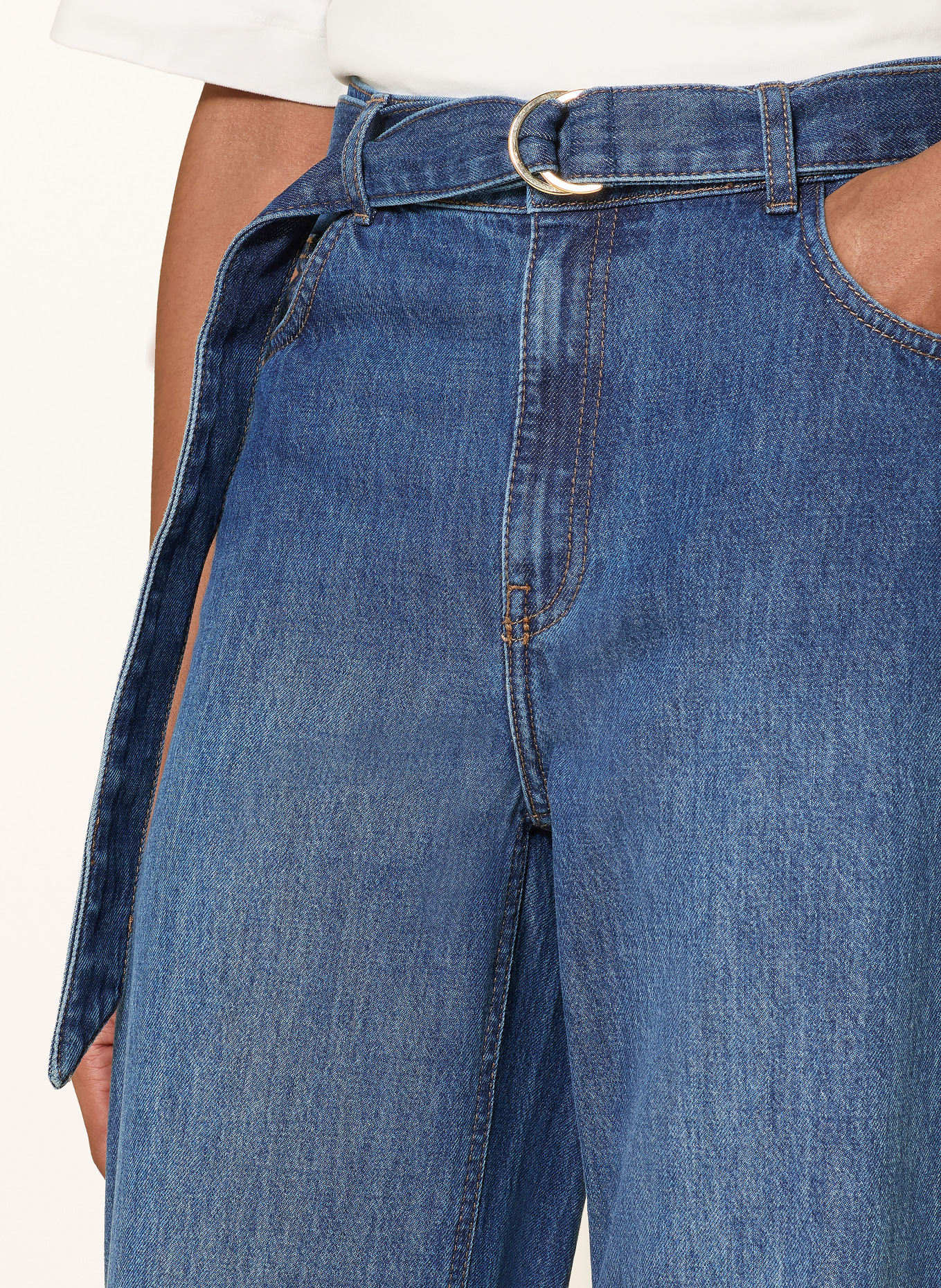 RIANI Wide-Leg Jeans: 448 authentic dark blue