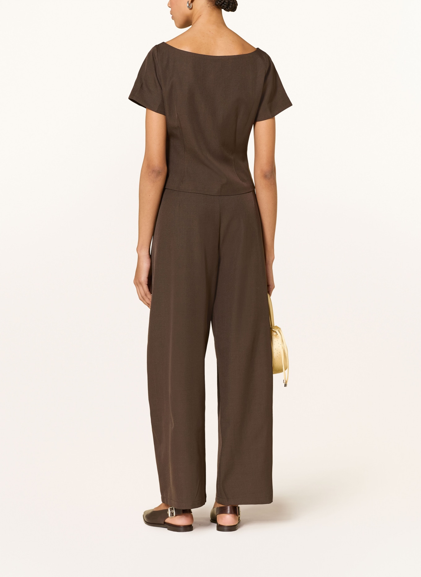 NEO NOIR Hose ESSIALL: DUNKELBRAUN