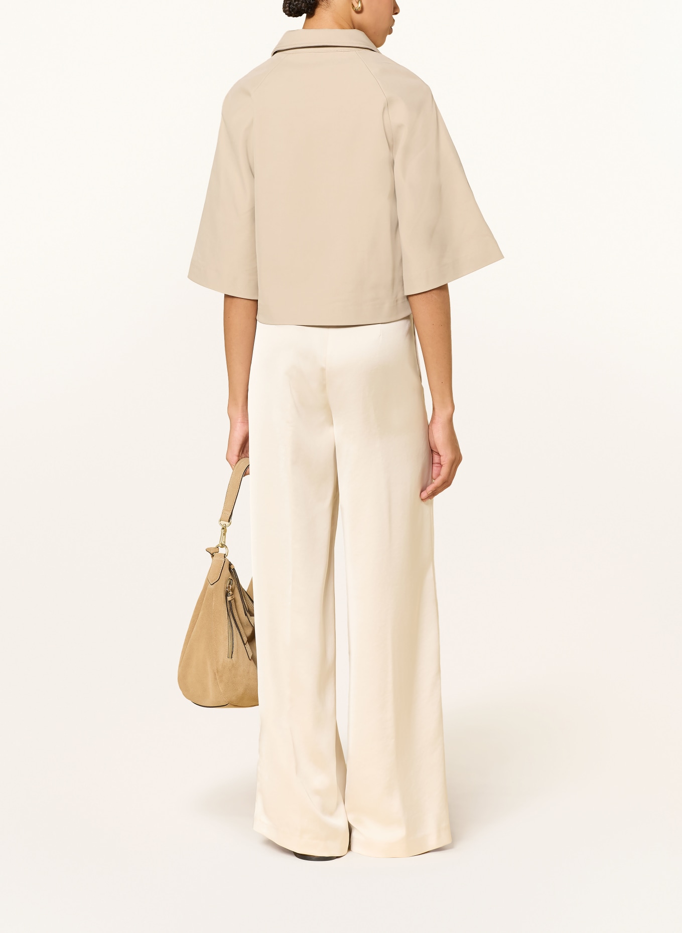 NEO NOIR ROSEMMA-jas met 3/4-mouwen: CAMEL