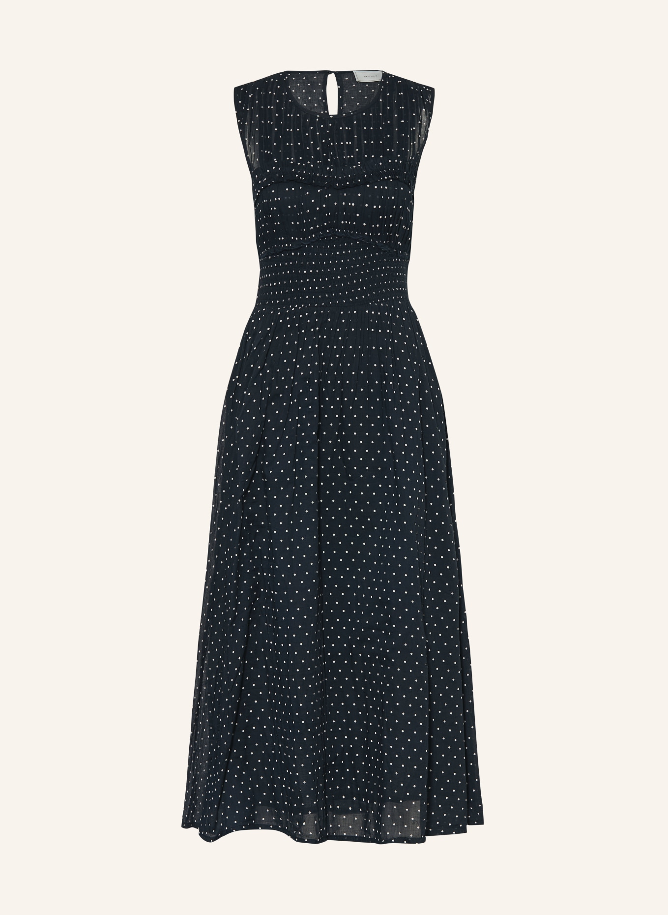 NEO NOIR Jurk MYRNA met ruches: ZWART