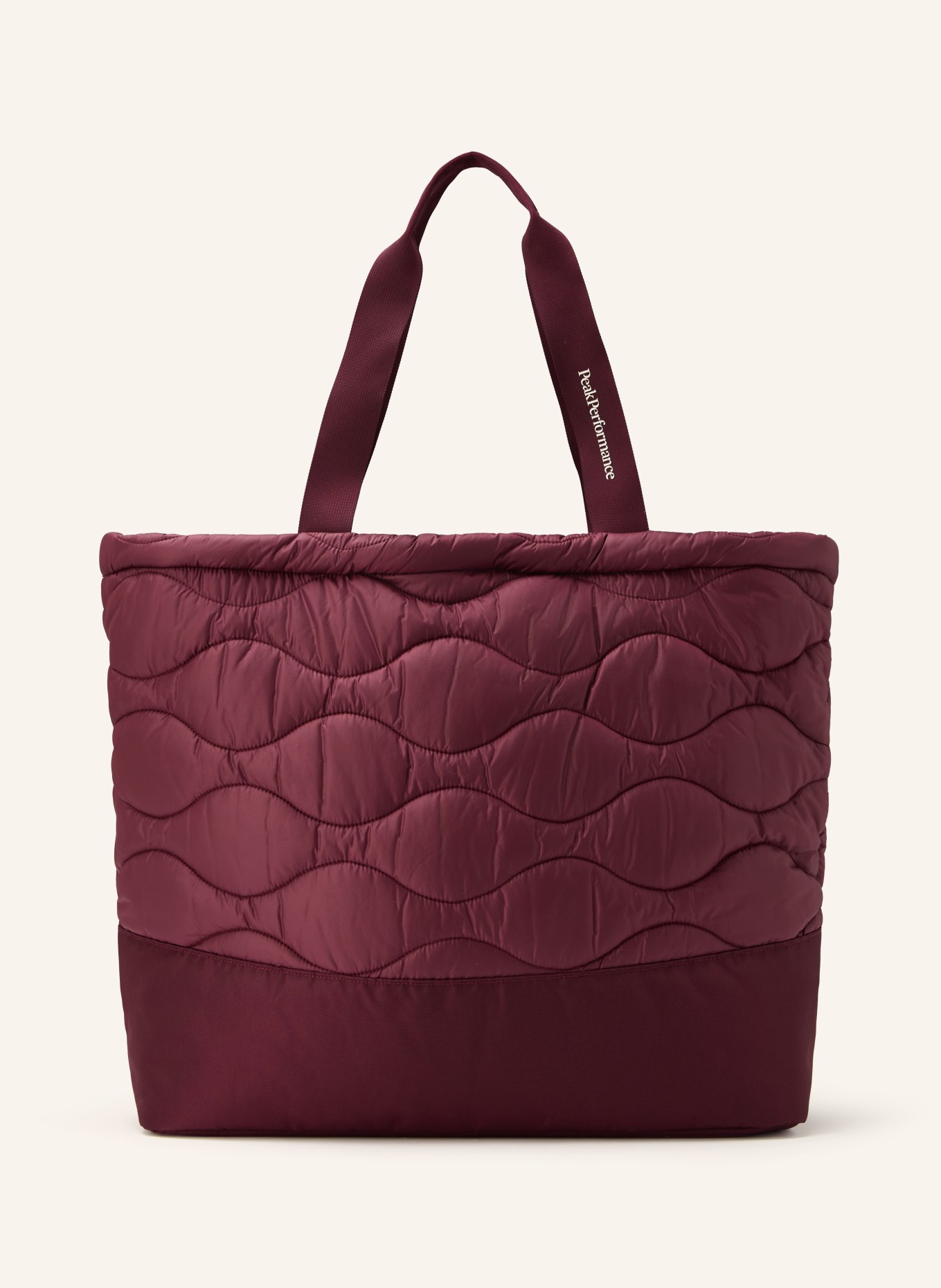 Peak Performance HELIUM TOTE BAG: DARK RED