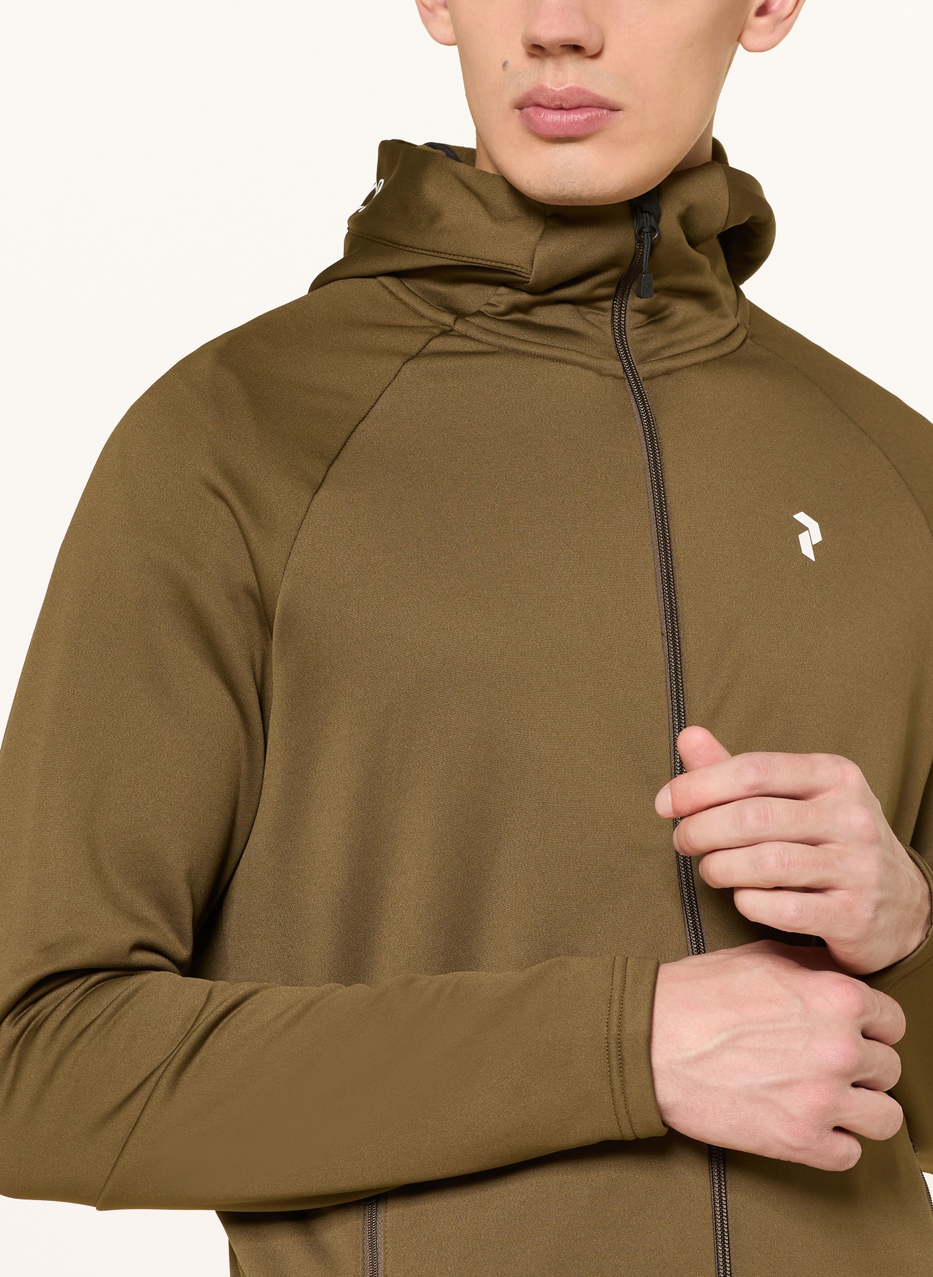 Peak Performance Softshell-Jacke RIDER: KHAKI