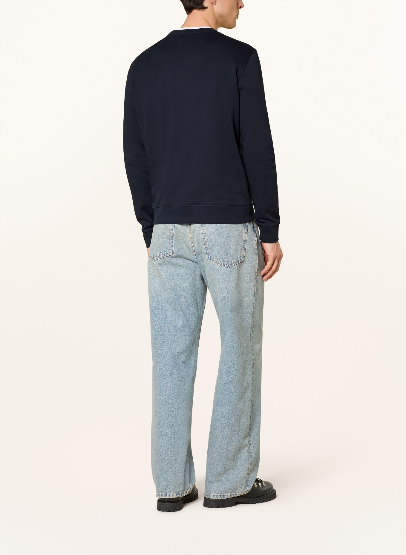 ARKET Sweatshirt: DUNKELBLAU