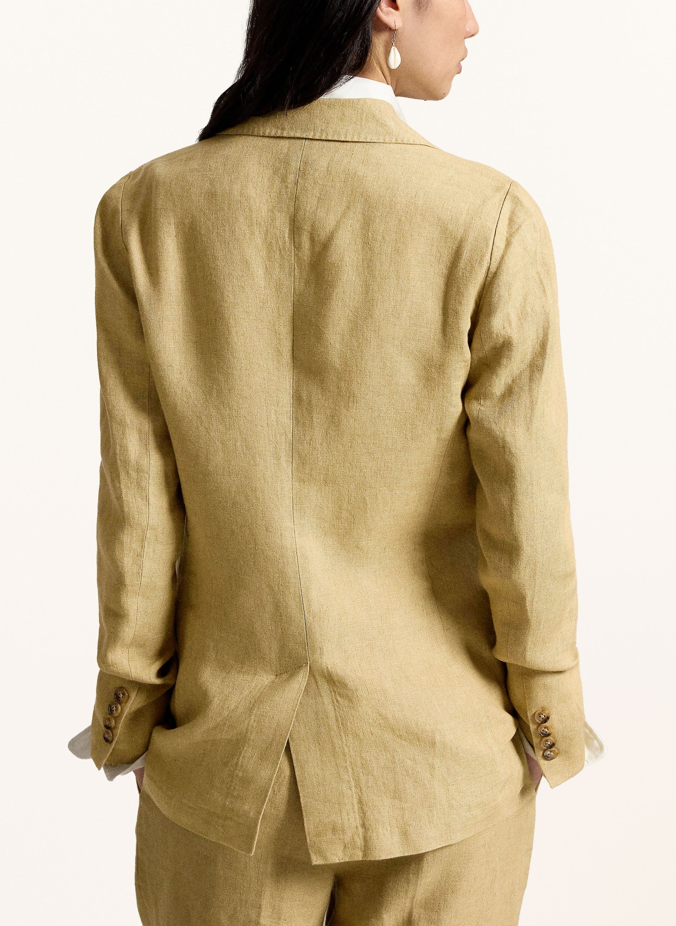 POLO RALPH LAUREN Leinenblazer: HELLBRAUN