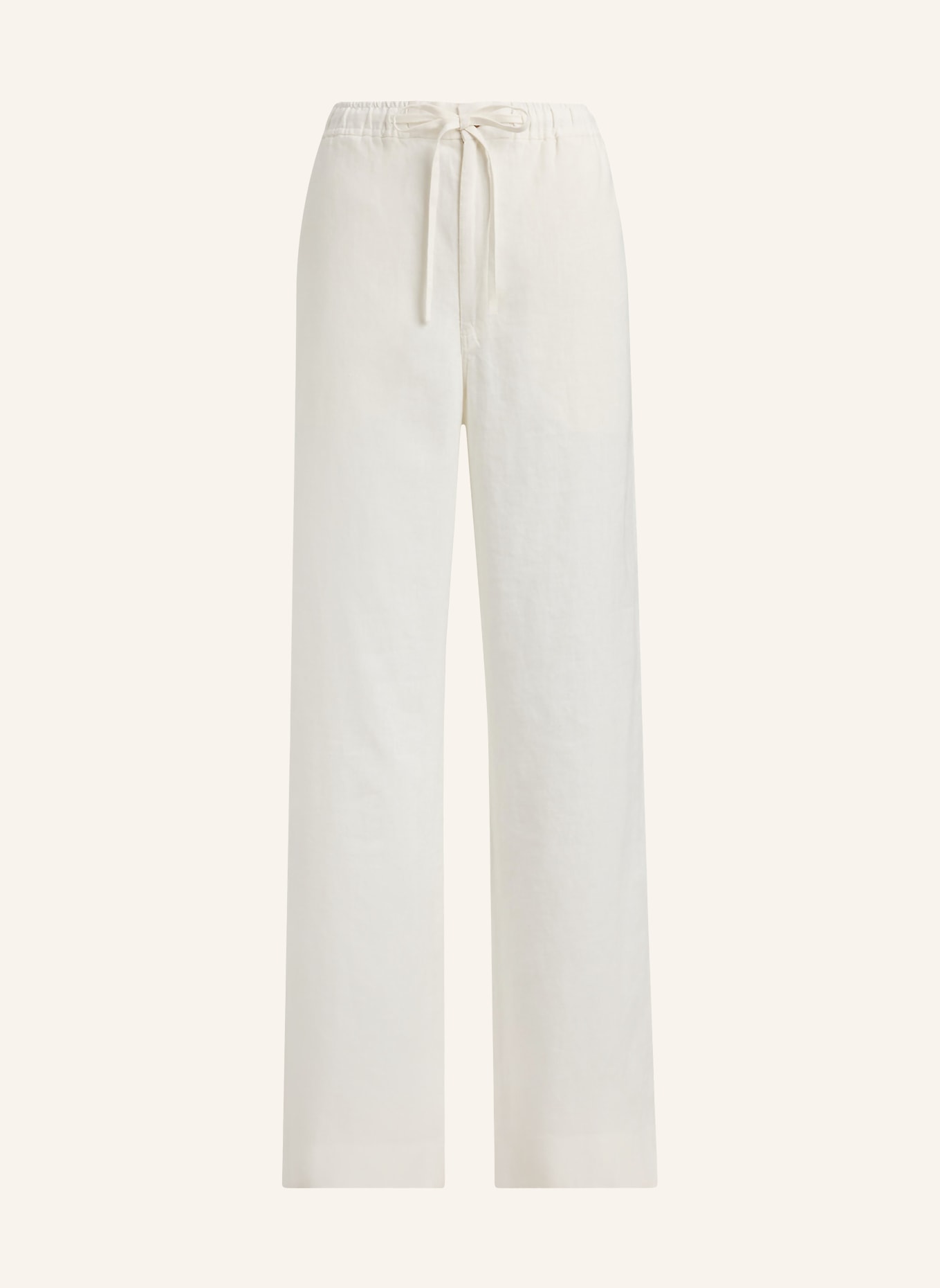POLO RALPH LAUREN Leinenhose: WEISS