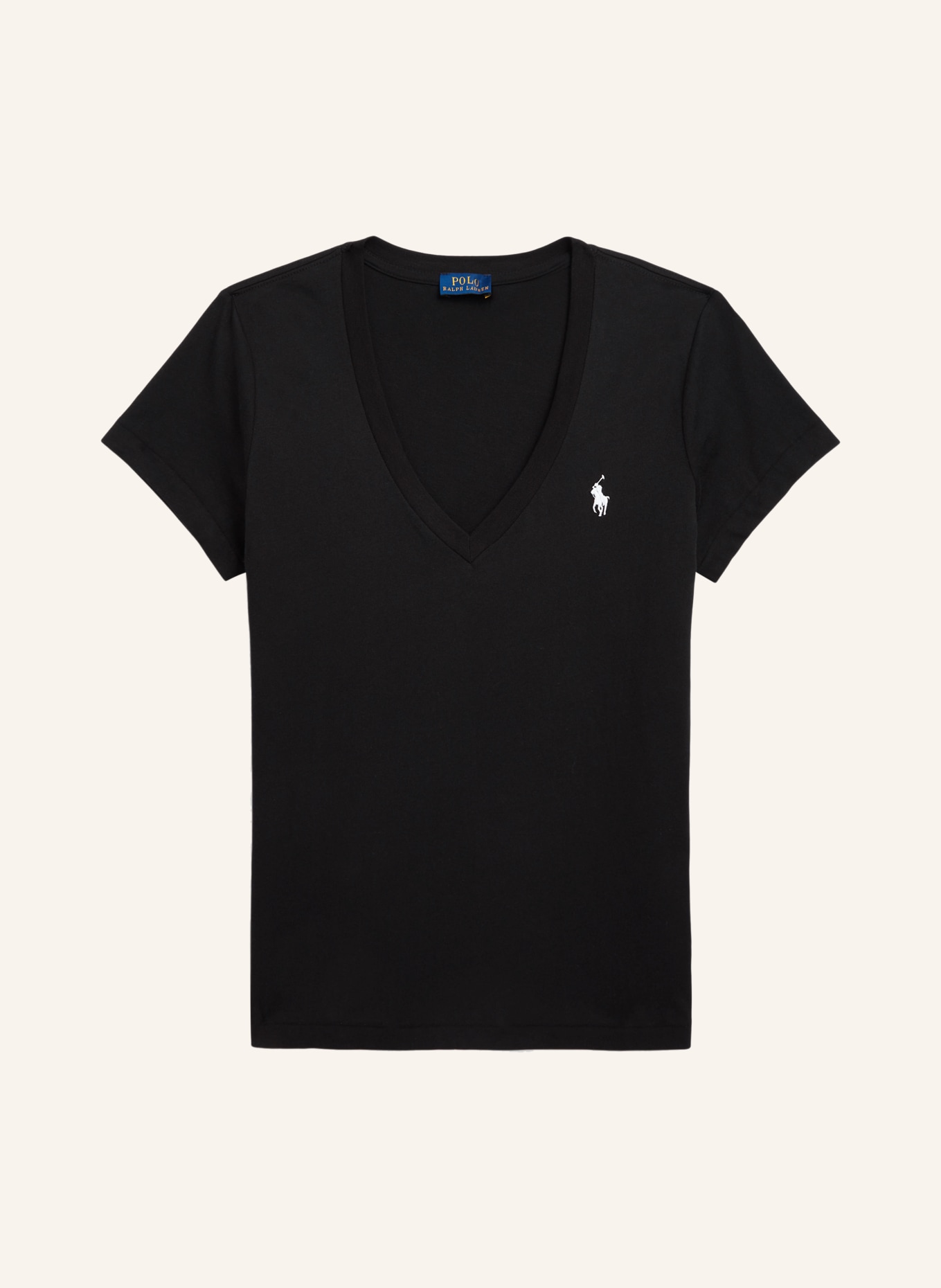 POLO RALPH LAUREN Tričko: ČERNÁ