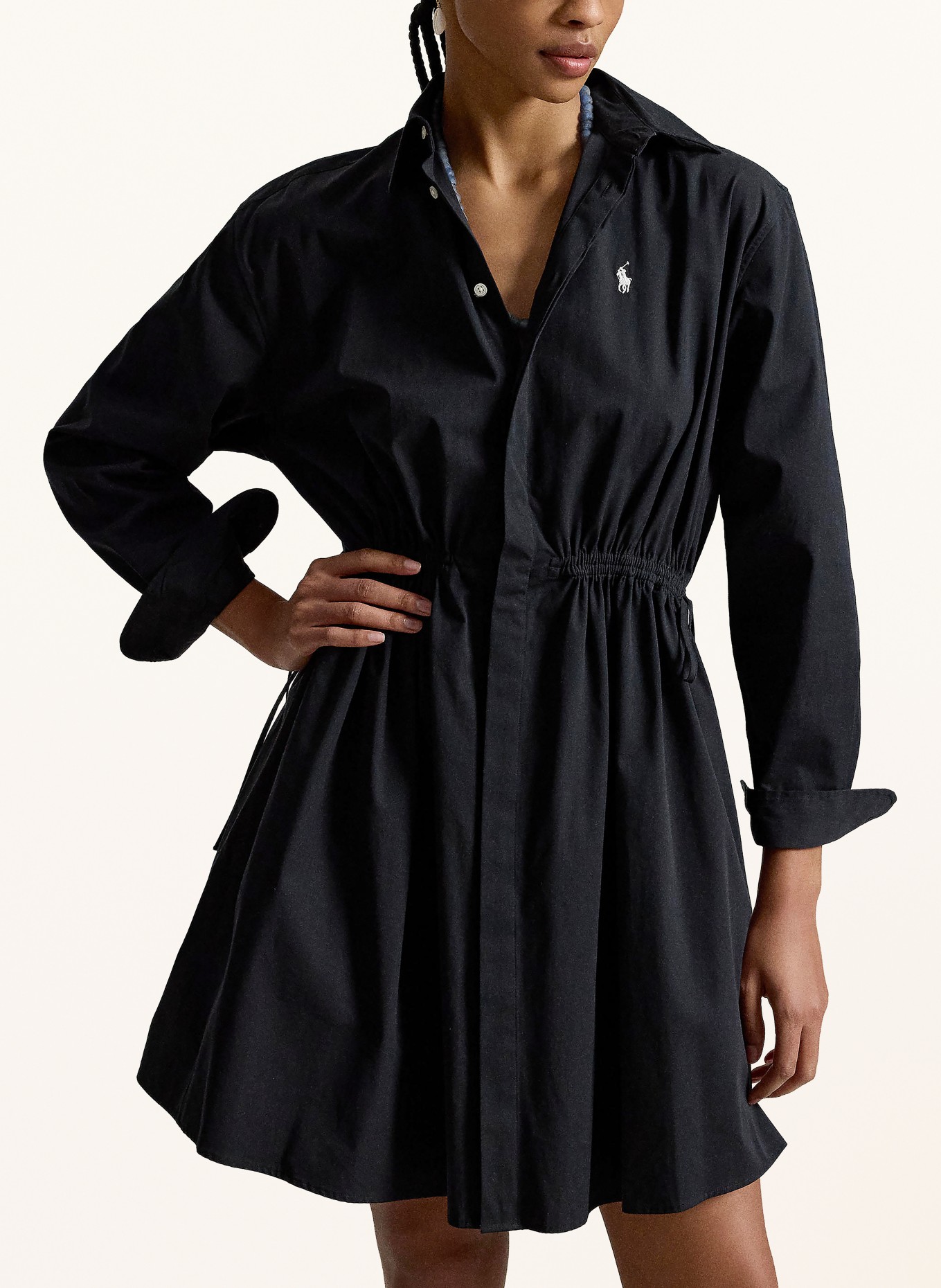 POLO RALPH LAUREN sukienka w stylu koszuli: CZARNY
