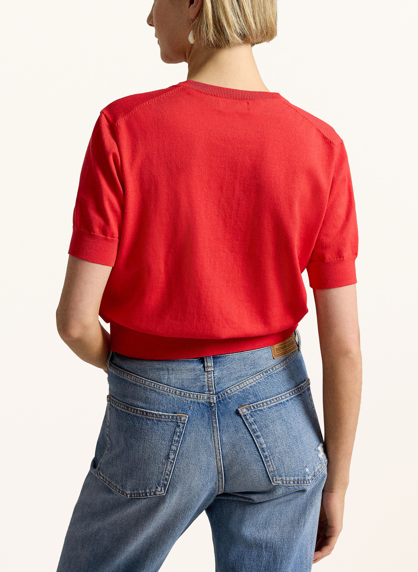 POLO RALPH LAUREN vest: ROOD