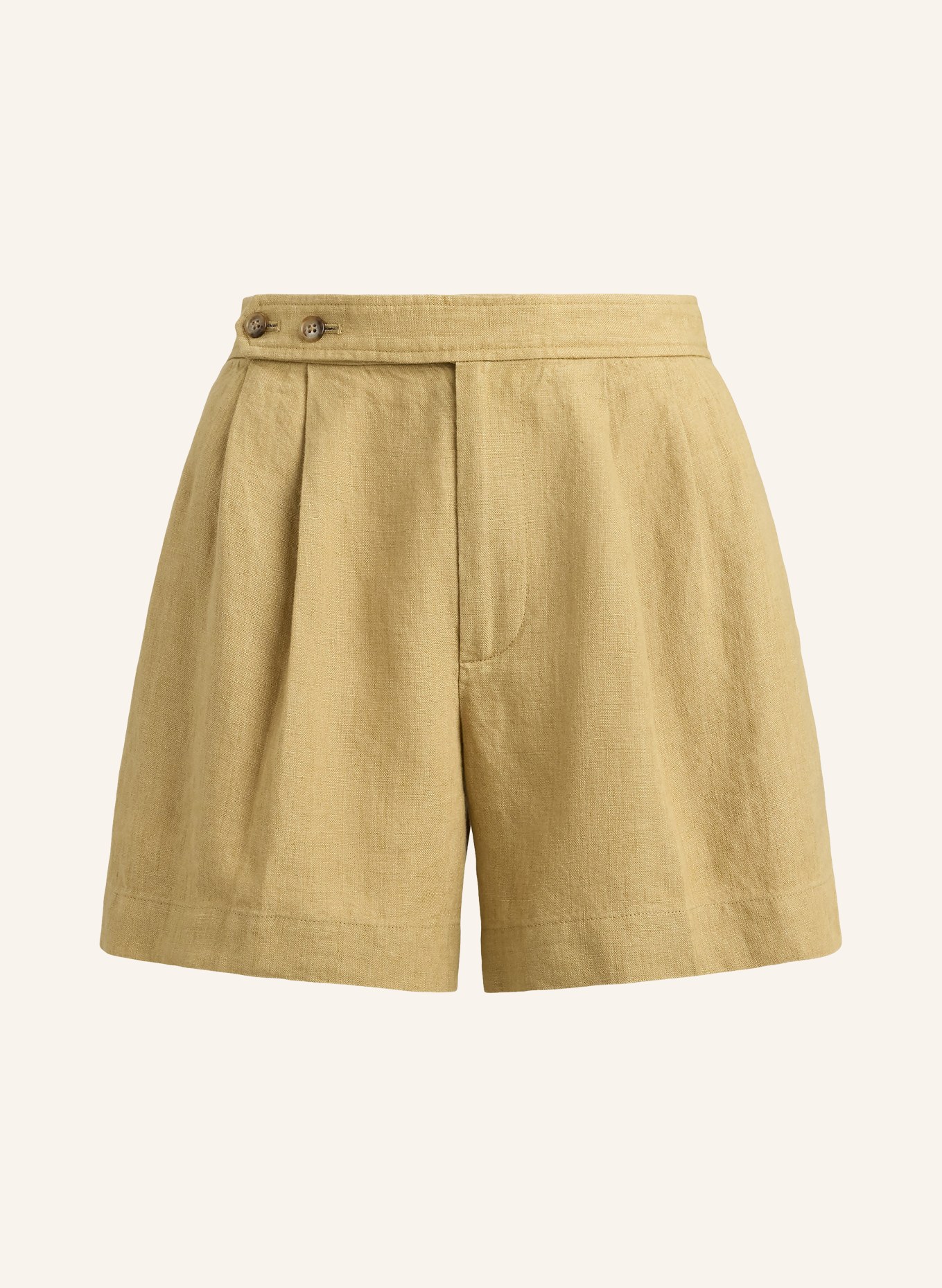 POLO RALPH LAUREN Leinenshorts: CAMEL