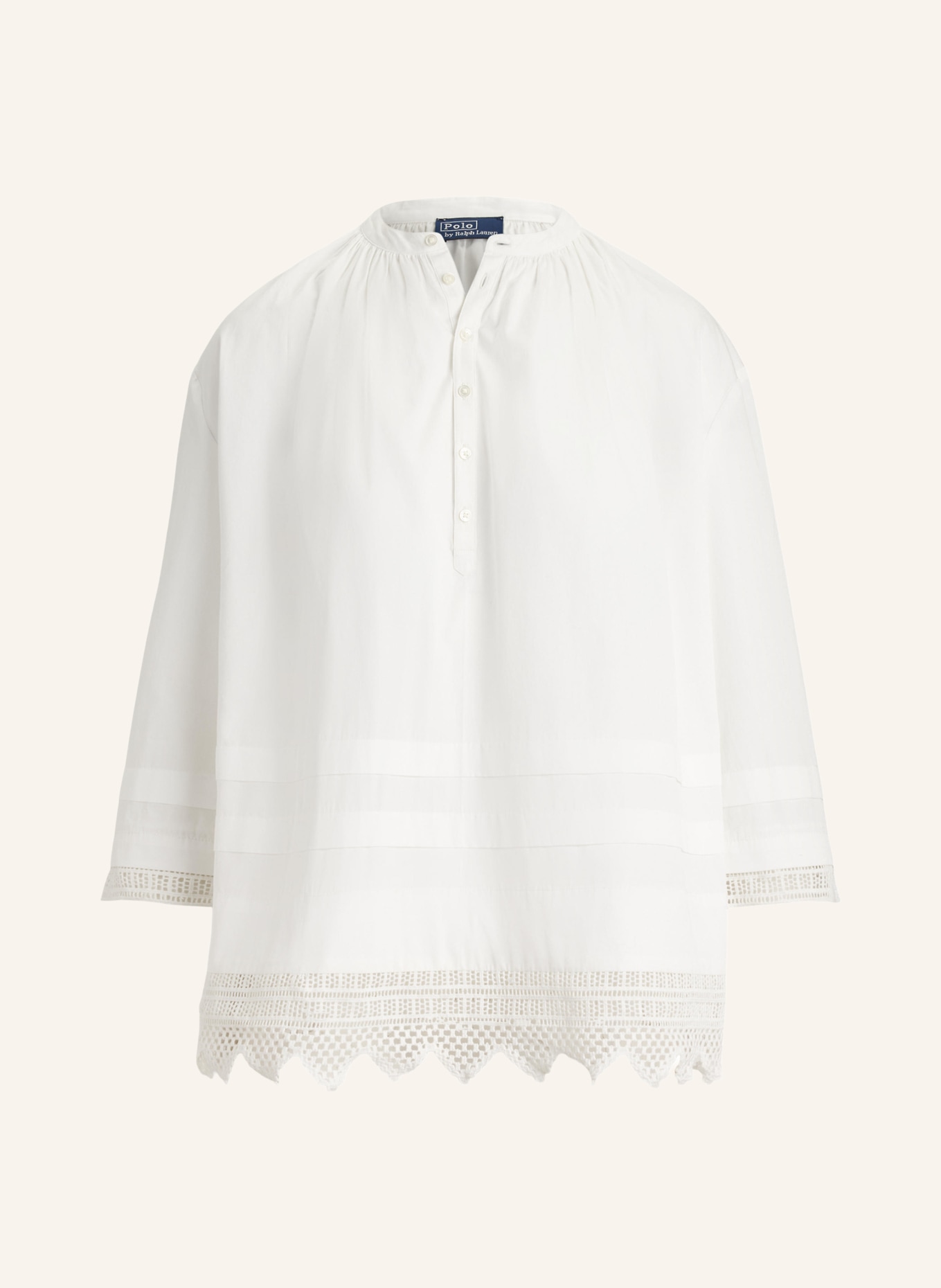 POLO RALPH LAUREN Bluzka z rękawami 3/4: BIAŁY