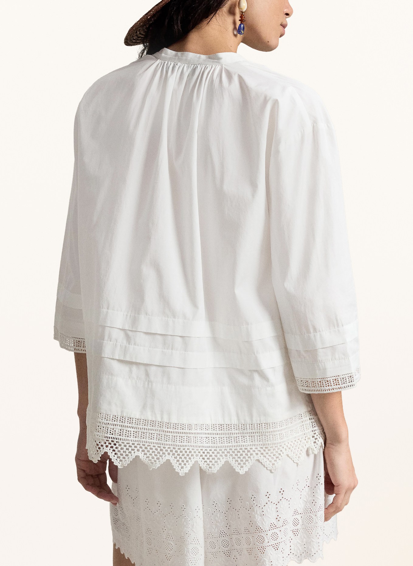 POLO RALPH LAUREN Bluzka z rękawami 3/4: BIAŁY