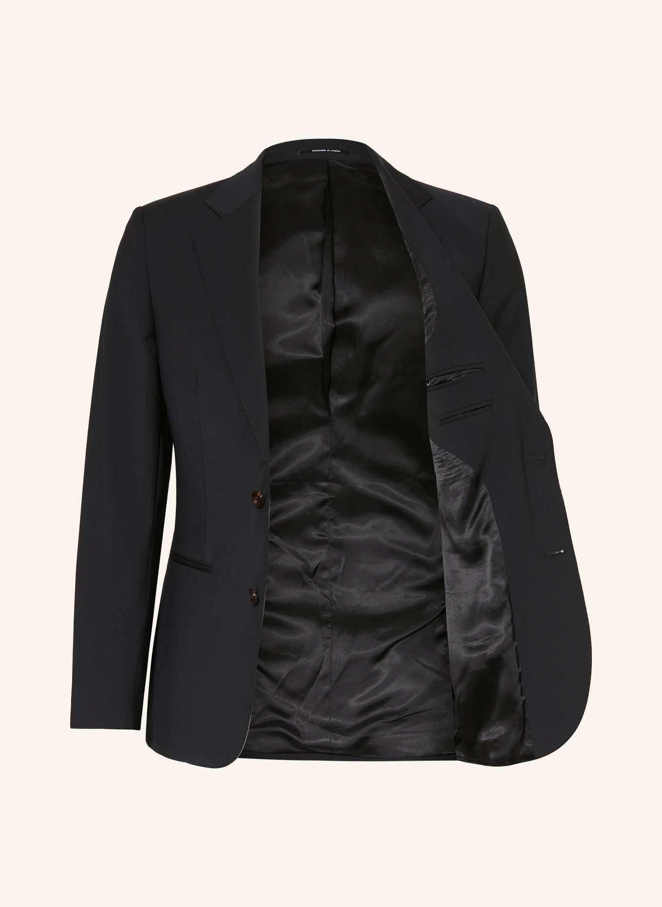 REISS Veste PROMISE coupe classique: NOIR