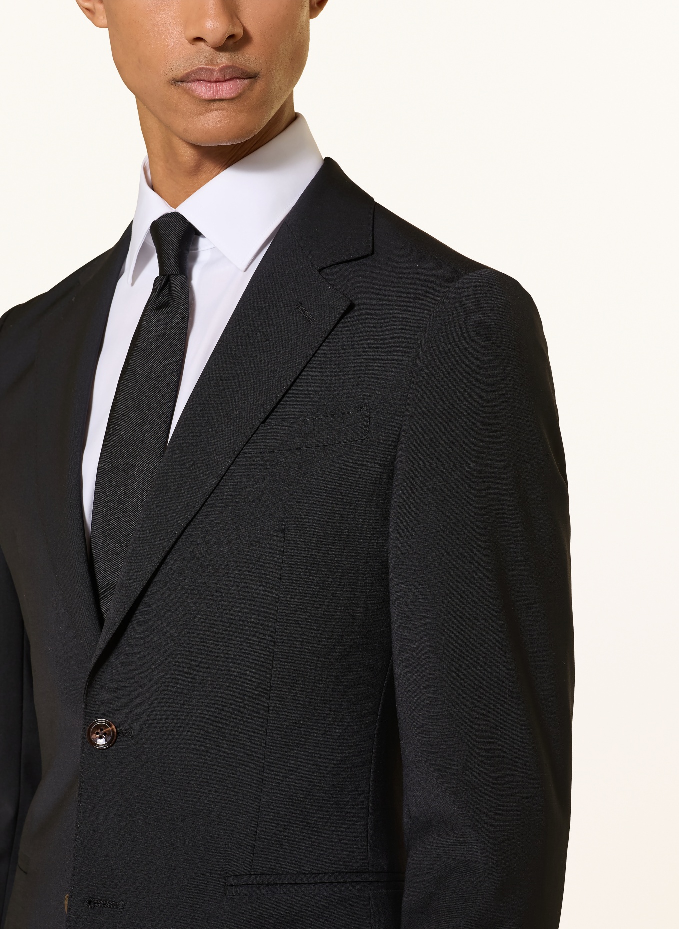 REISS Veste PROMISE coupe classique: NOIR