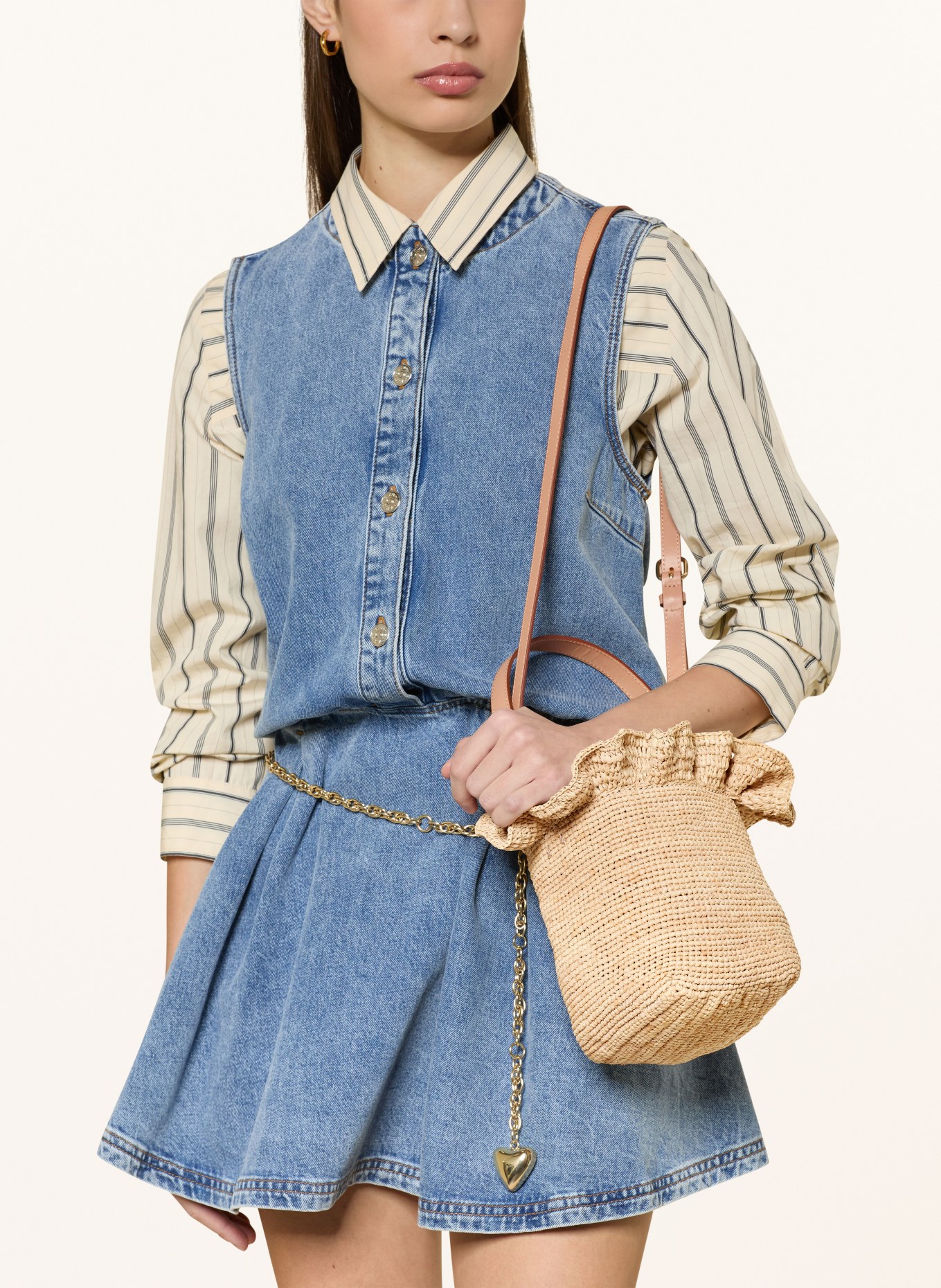 LOEFFLER RANDALL Tassenmodel LAITH: LICHTBRUIN / BRUIN