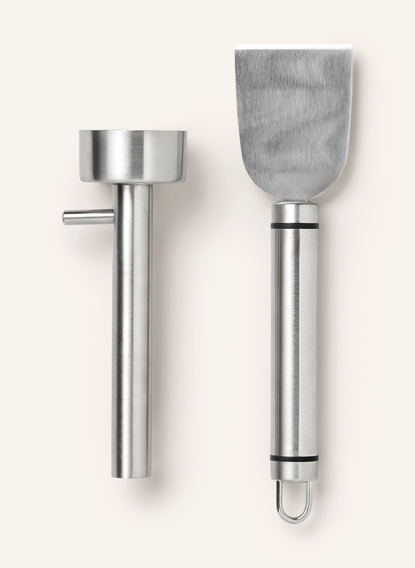 PRINTWORKS 2-delige falafelset THE ESSENTIALS FALAFEL: ZILVER