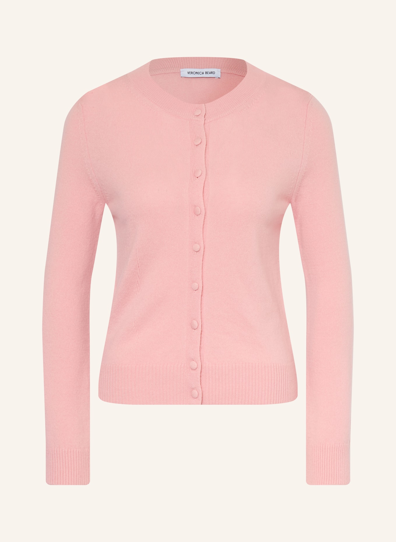 Veronica Beard Strickjacke DARO aus Cashmere: ROSA