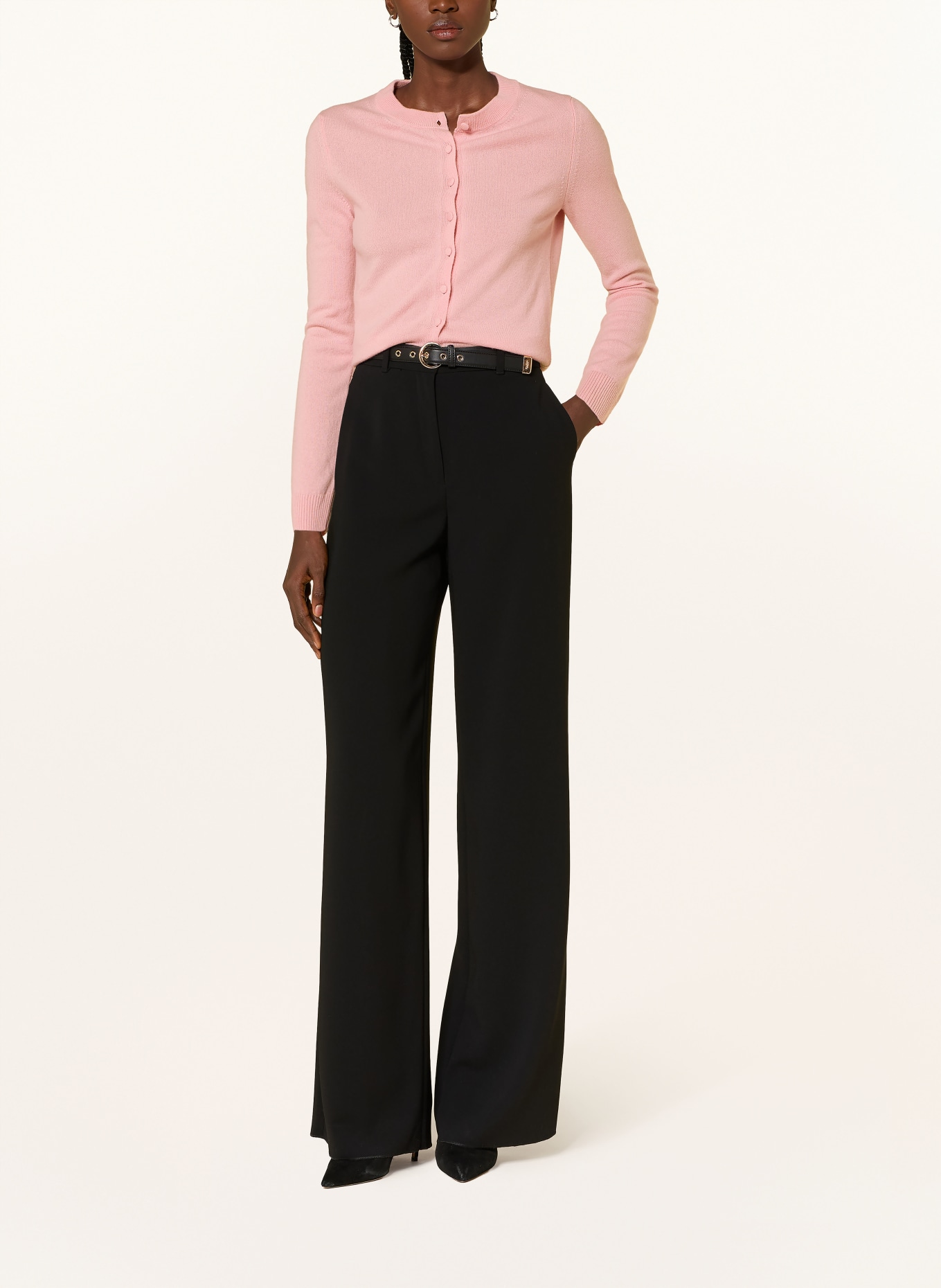 Veronica Beard Strickjacke DARO aus Cashmere: ROSA