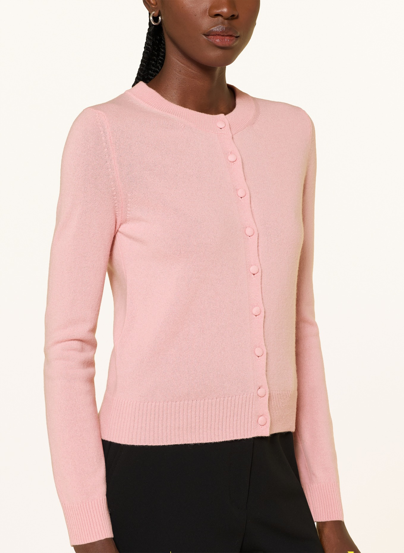 Veronica Beard Strickjacke DARO aus Cashmere: ROSA