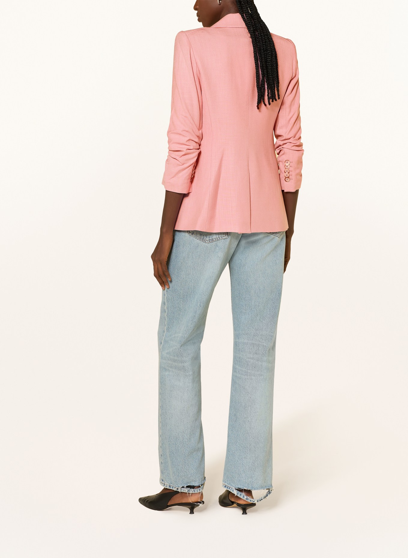 Veronica Beard Marynarka BATTISTA: RÓŻOWY