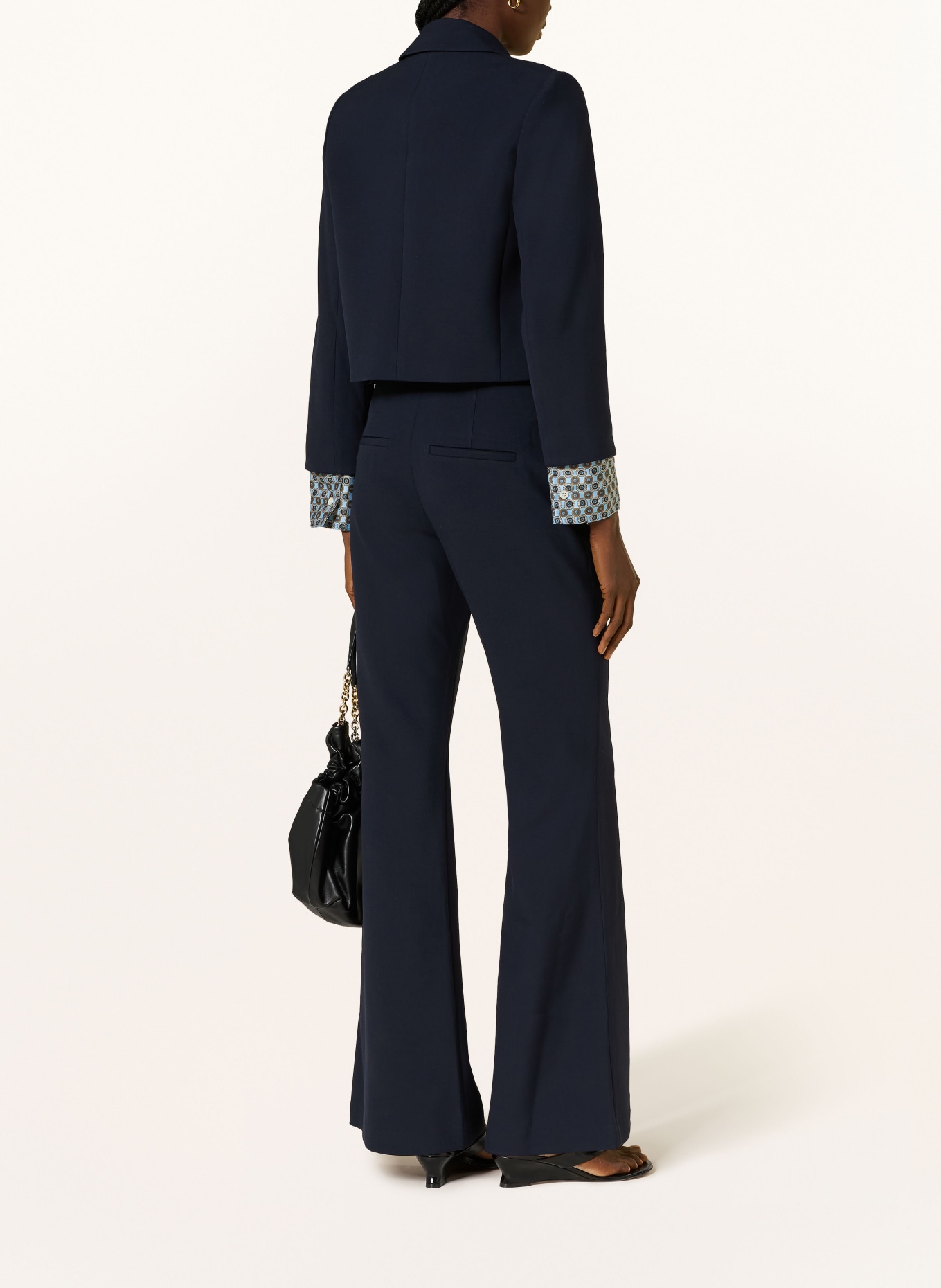 Veronica Beard Bootcut-Hose ARDEN: DUNKELBLAU