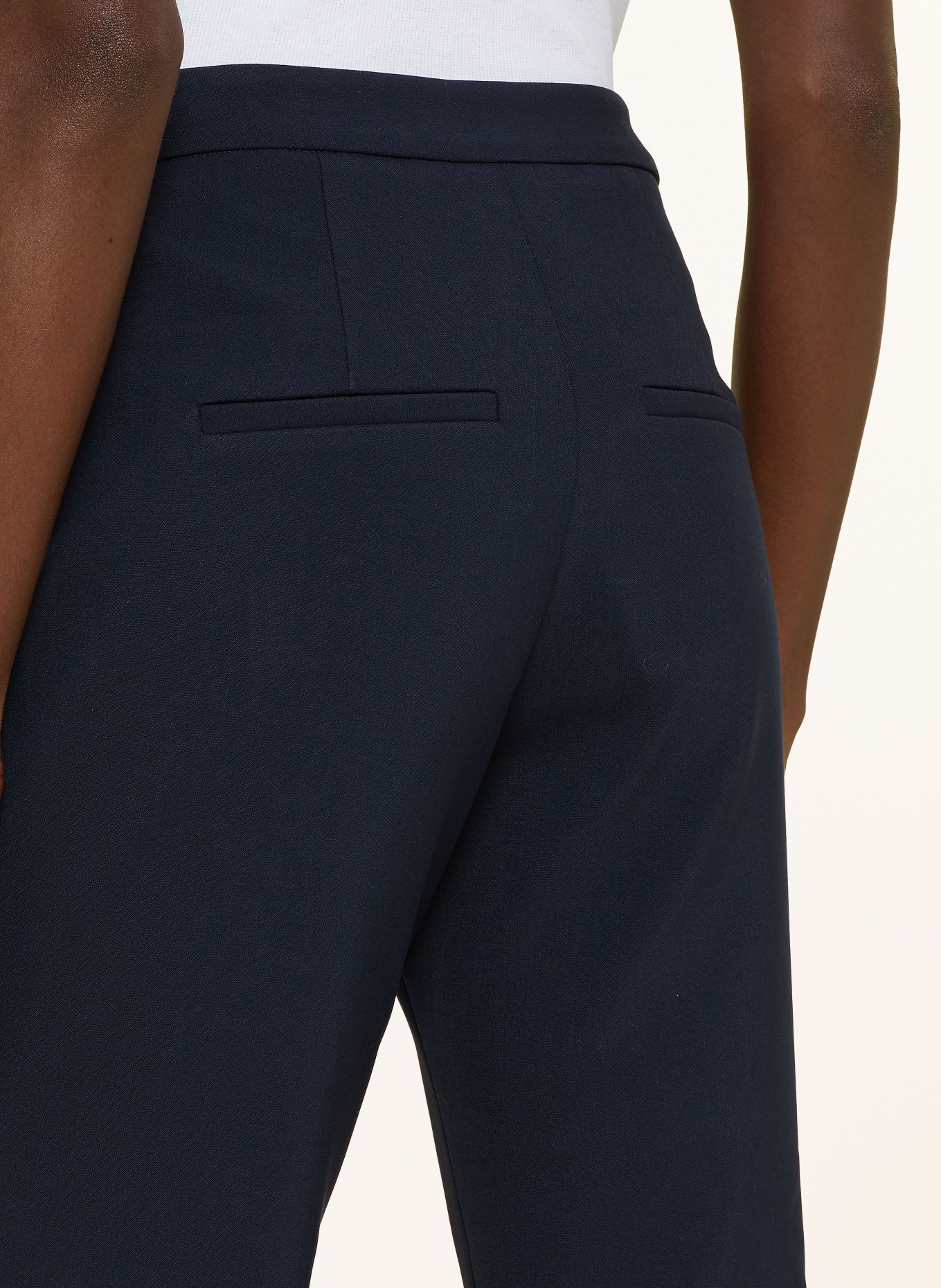 Veronica Beard Bootcut-Hose ARDEN: DUNKELBLAU