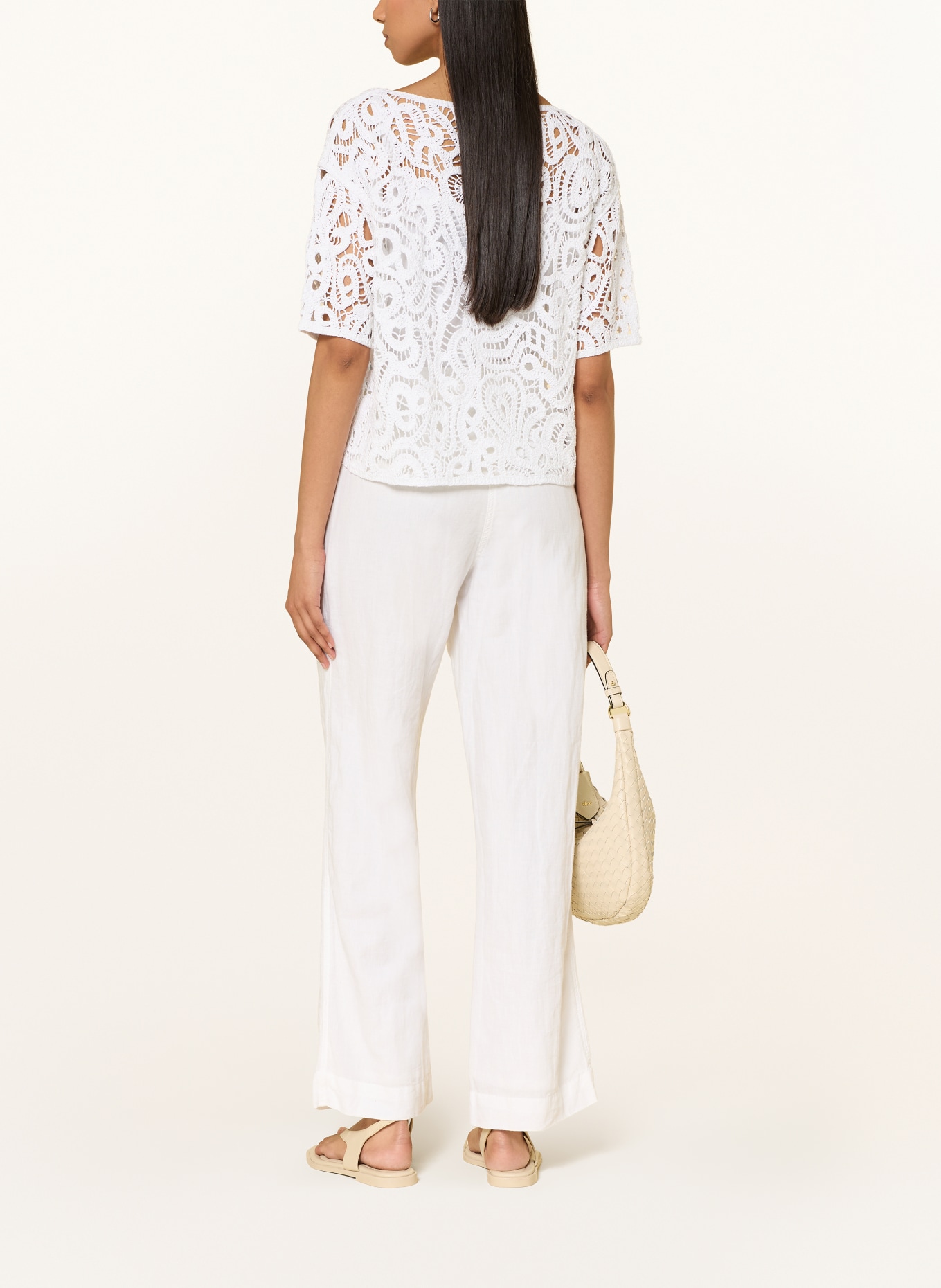 monari Gehaakt shirt: WIT