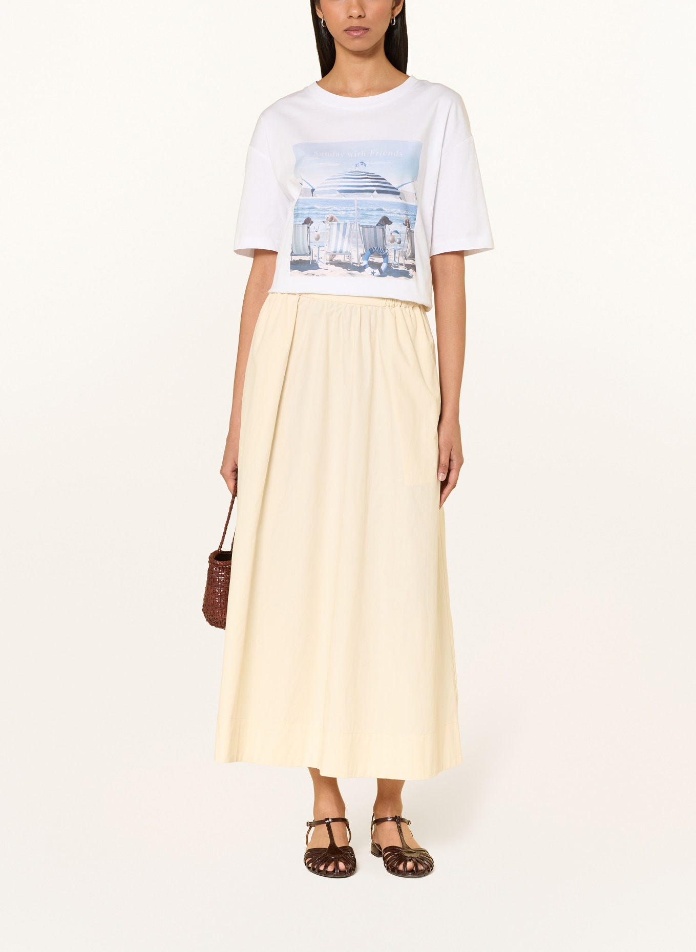 monari T-shirt: WHITE