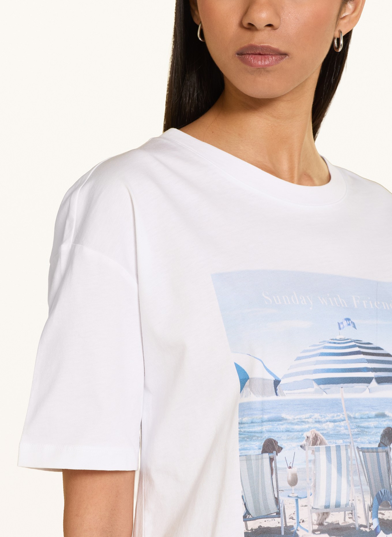 monari T-shirt: WHITE