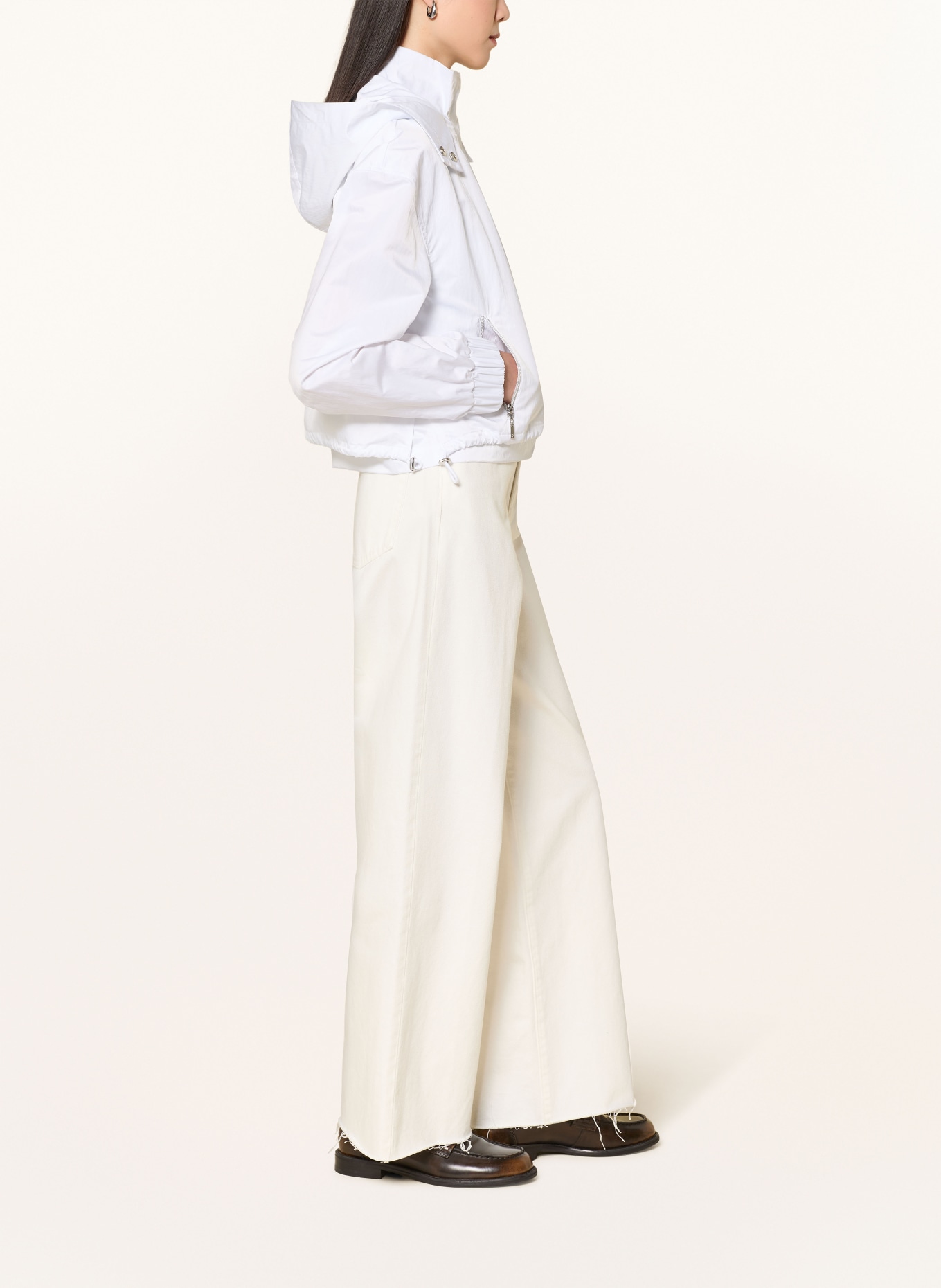 monari Bomber jacket: WHITE