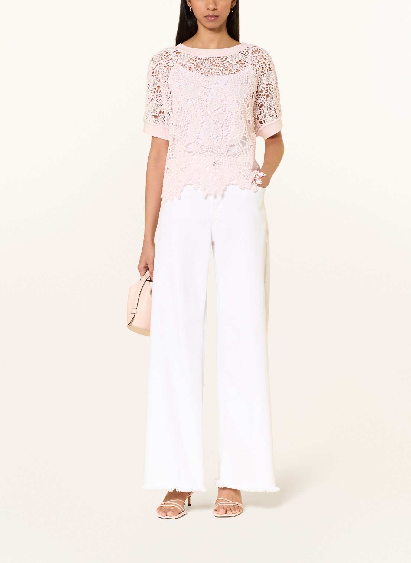 monari Knit shirt: PINK