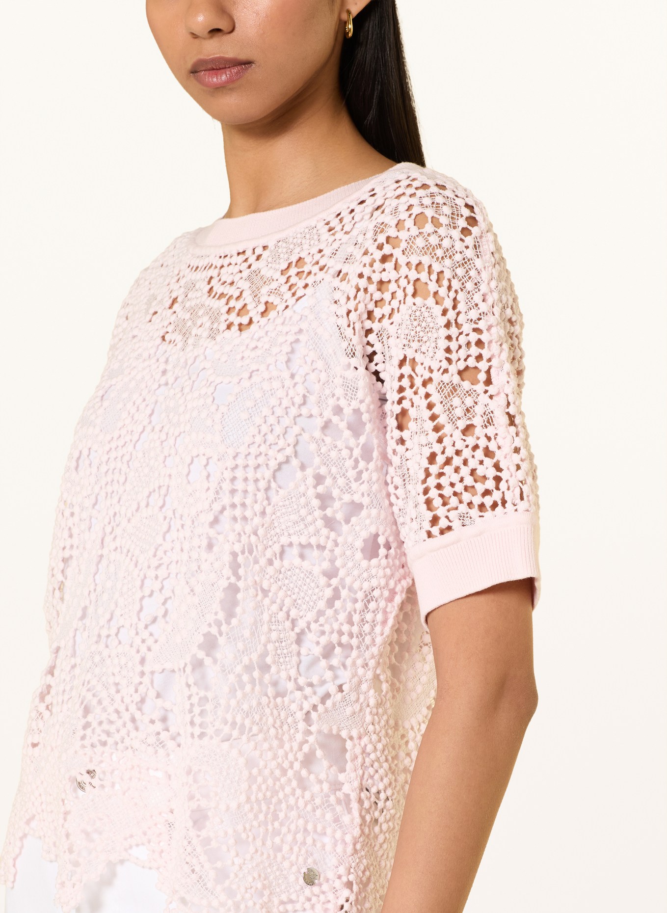 monari Knit shirt: PINK