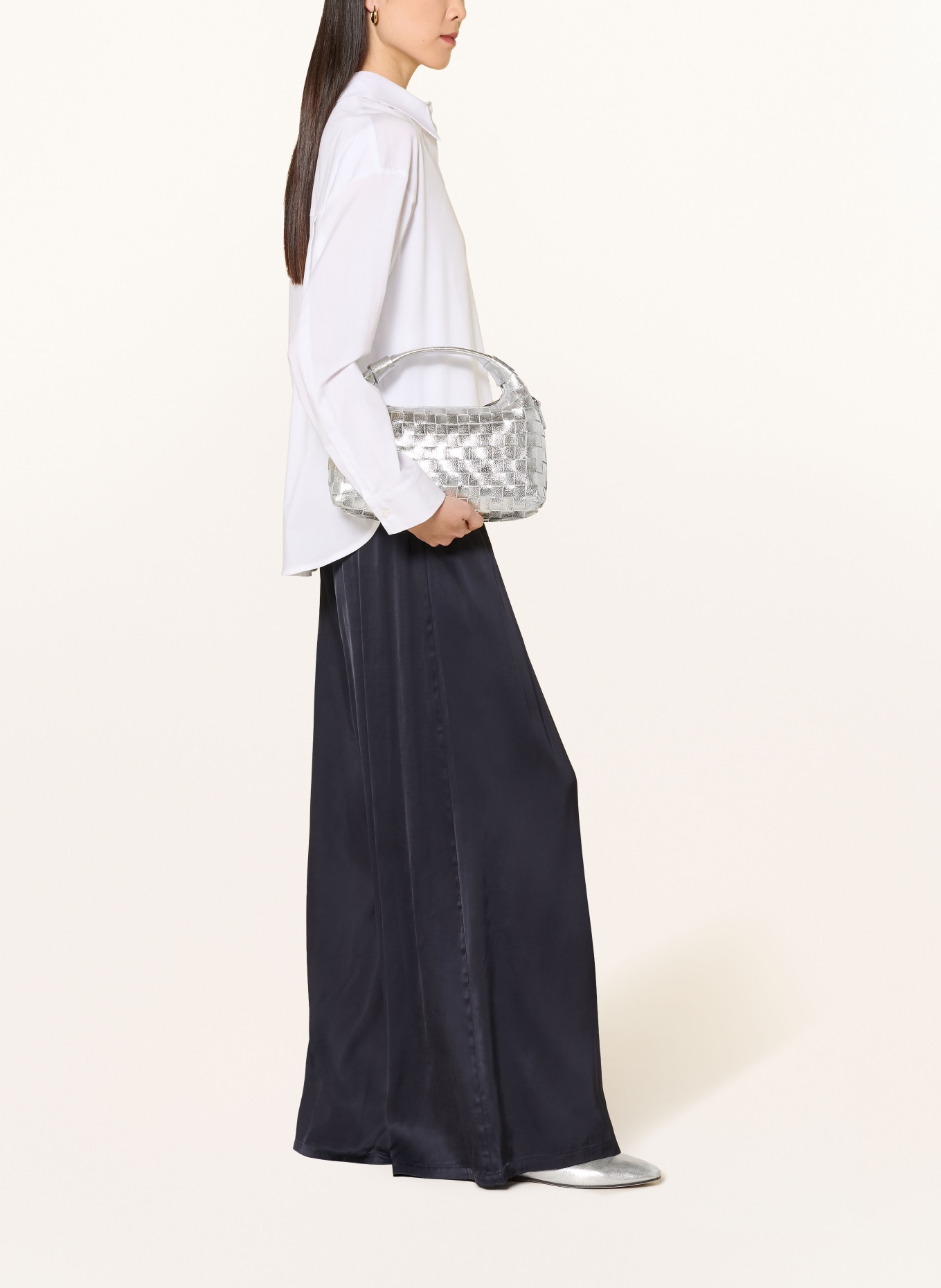 monari Marlene-broek: DONKERBLAUW