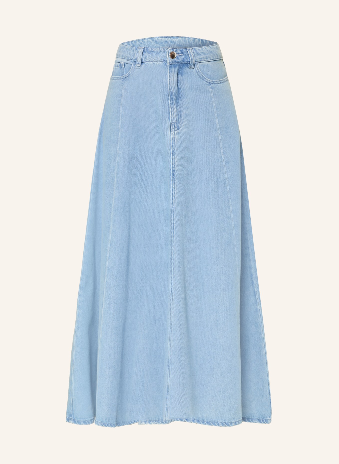 monari Jeansrok: LICHTBLAUW