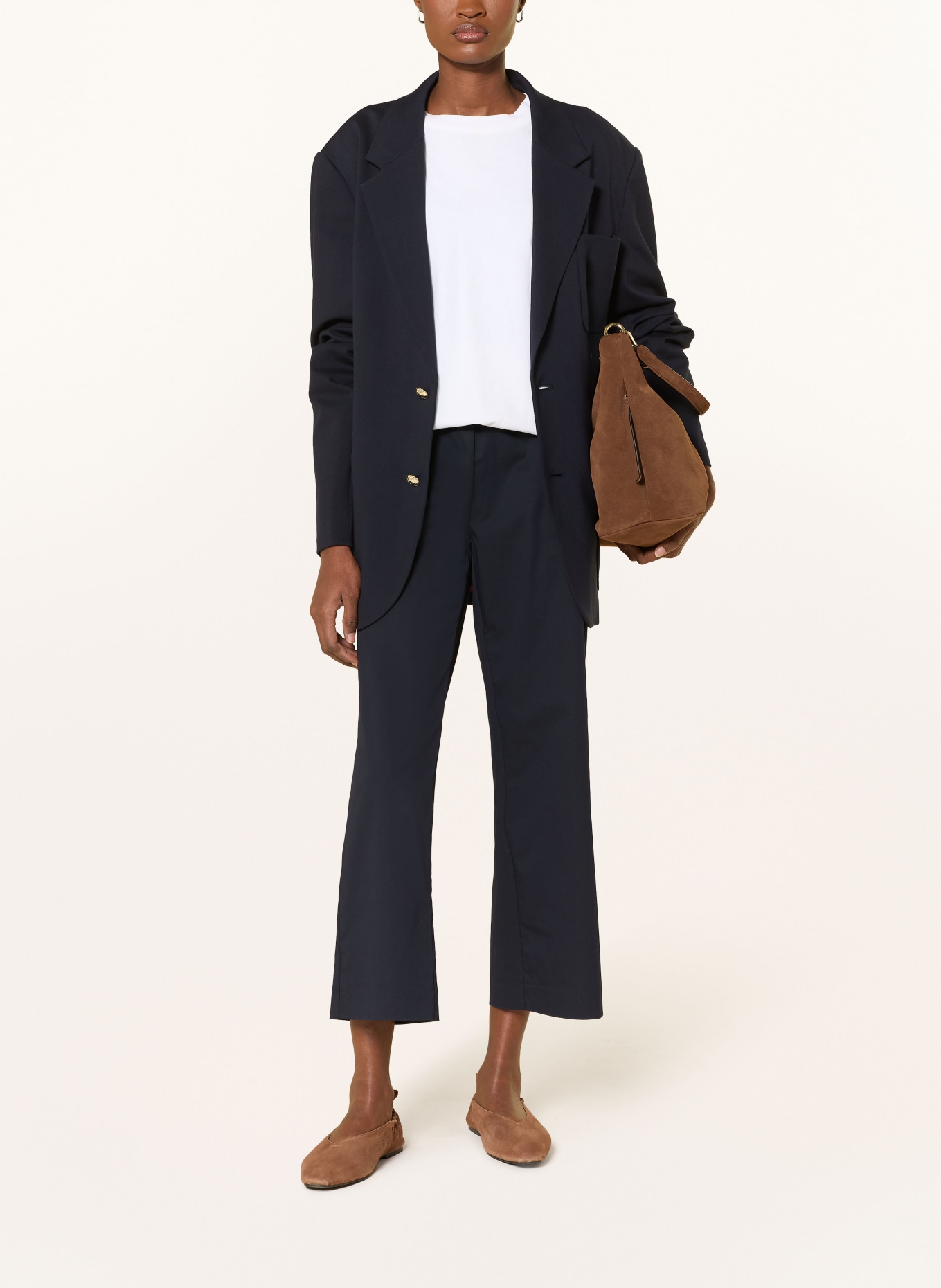 monari 3/4-length pants: DARK BLUE