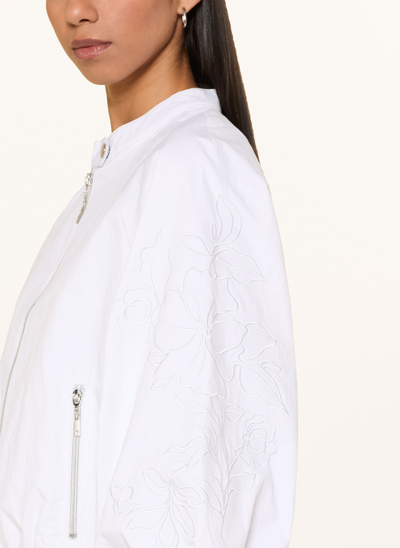 monari Blouson à manches 3/4: BLANC