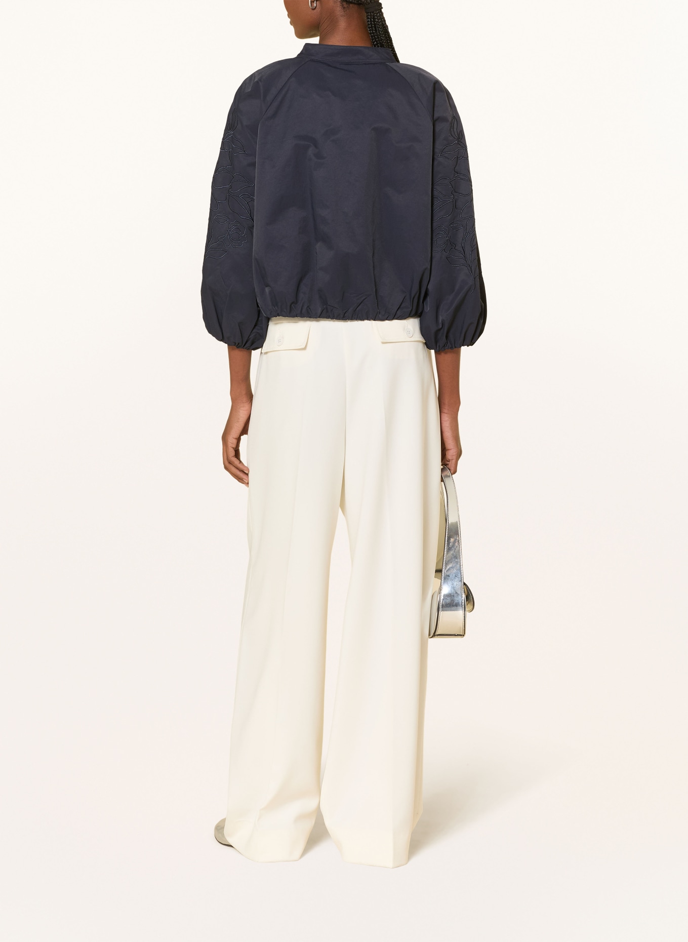 monari Blouson mit 3/4-Arm: DUNKELBLAU